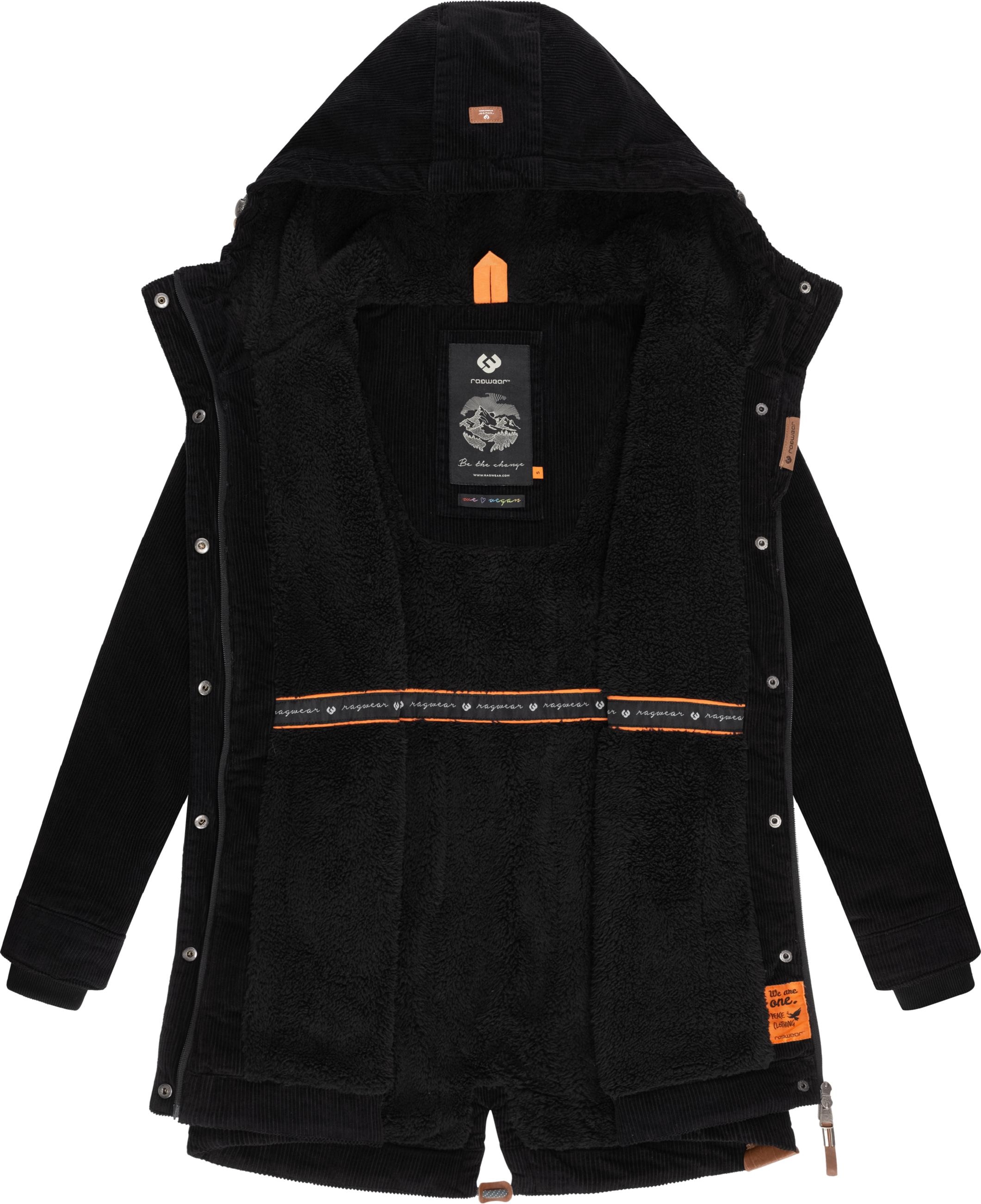 Ragwear Wintermantel »Winterjacke Canny Corduroy«