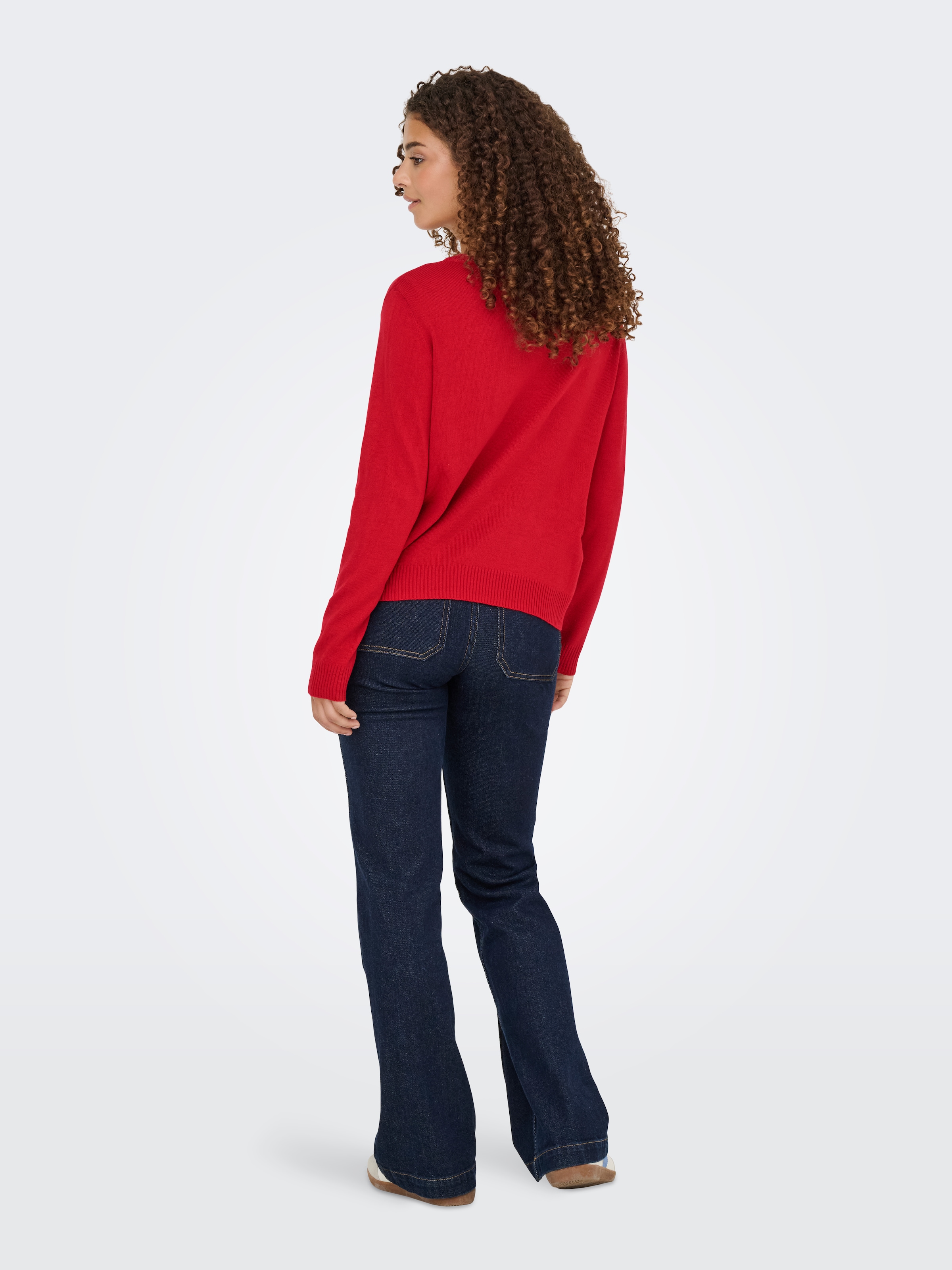 ONLY Weihnachtspullover »ONLXMAS SHINE LS ONECK KNT«
