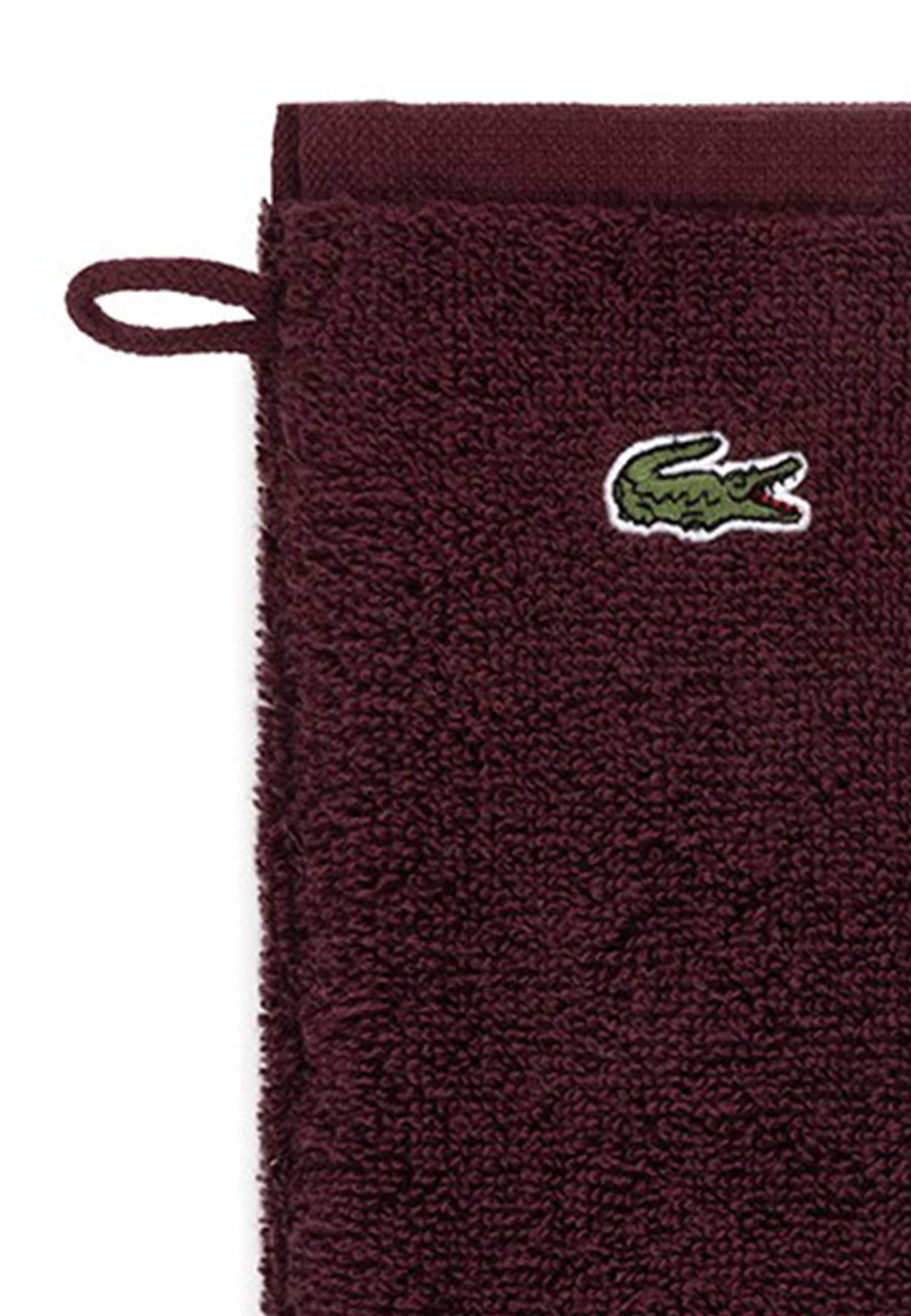 Lacoste Waschhandschuh »LLECROCO«