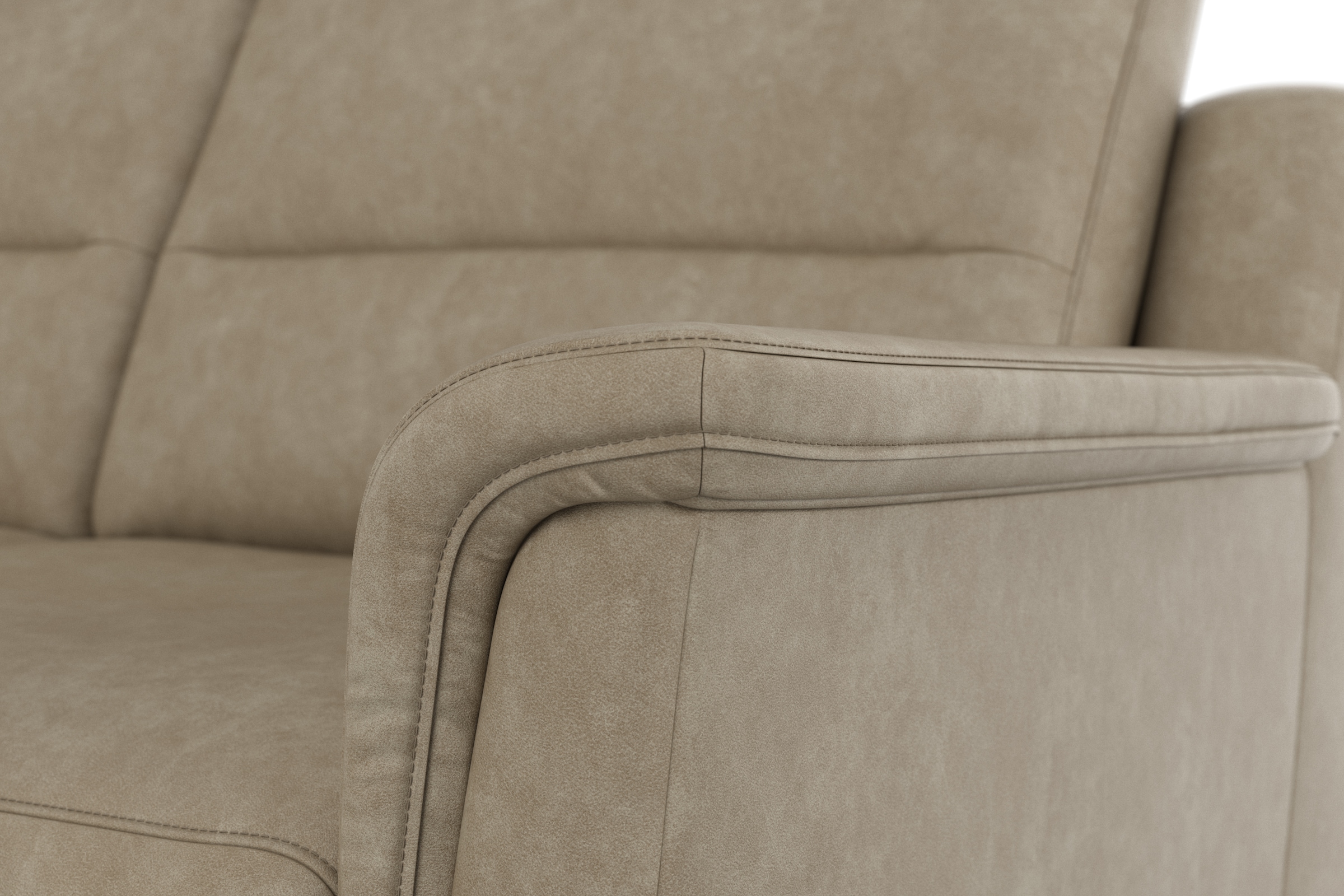 sit&more Ecksofa »Farö L-Form«, inklusive Federkern, wahlweise mit Bettfunktion und Bettkasten