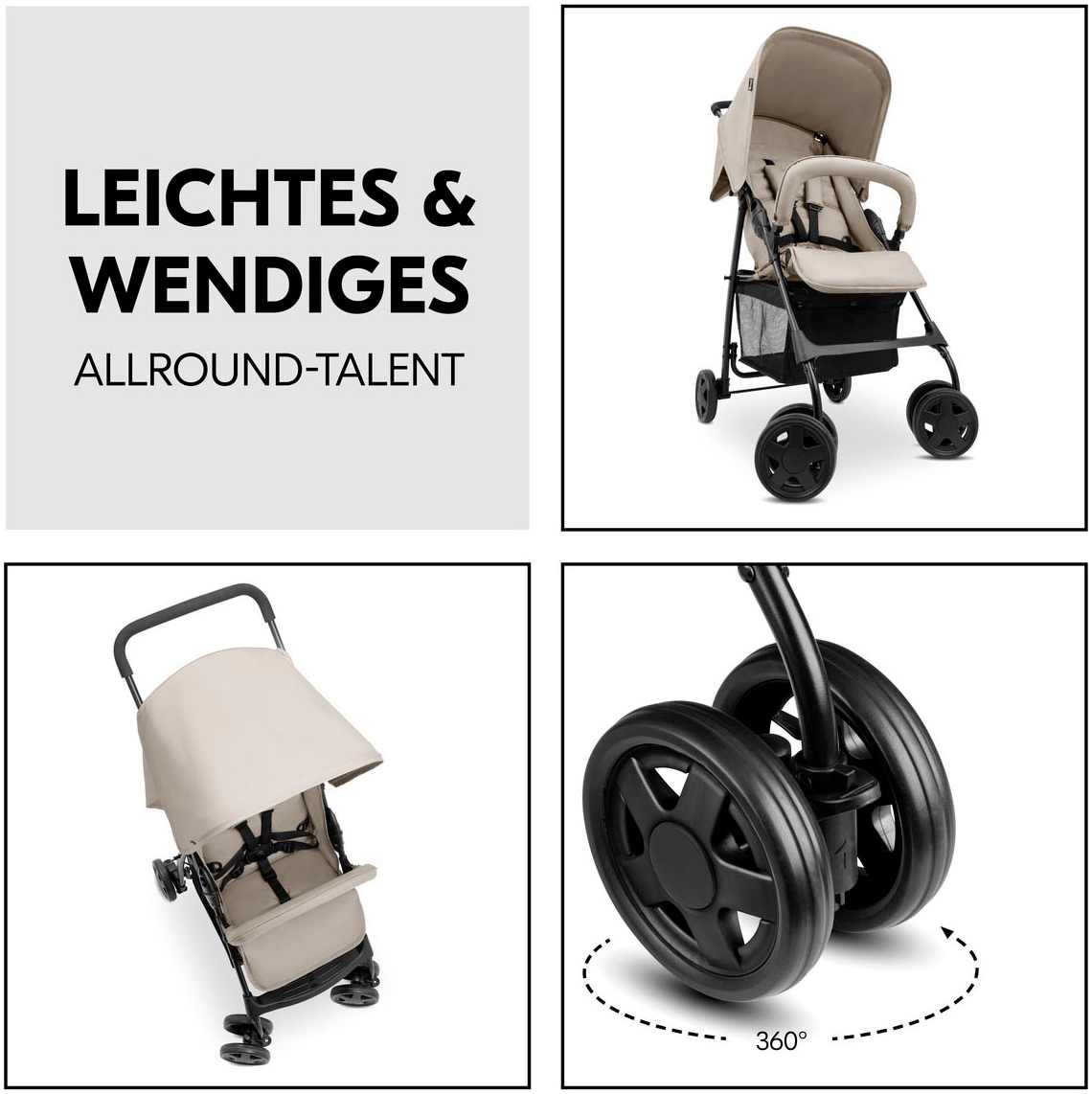 Hauck Kinder-Buggy »Sport«, 15 kg