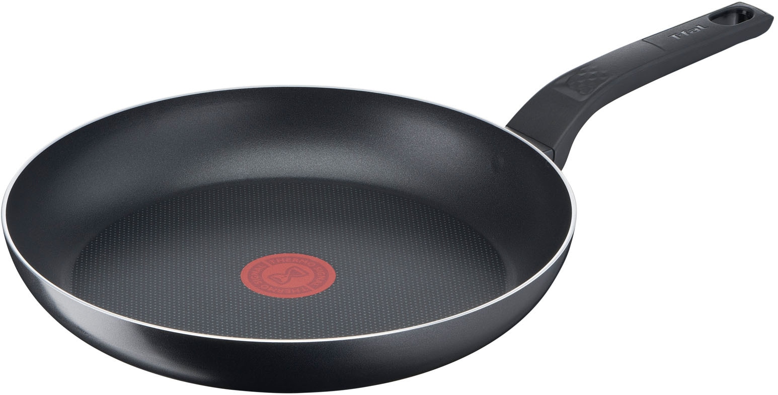 Tefal Pfannen-Set »Easy Cook & Clean, Antihaftbeschichtung, nicht induktionsgeeignet« Aluminium Set, 2x Bratpfannen Ø 24/28 cm, 2 Stk. tlg. Thermo-Signal Technologie, einfache Reinigung, Made in France, B55590