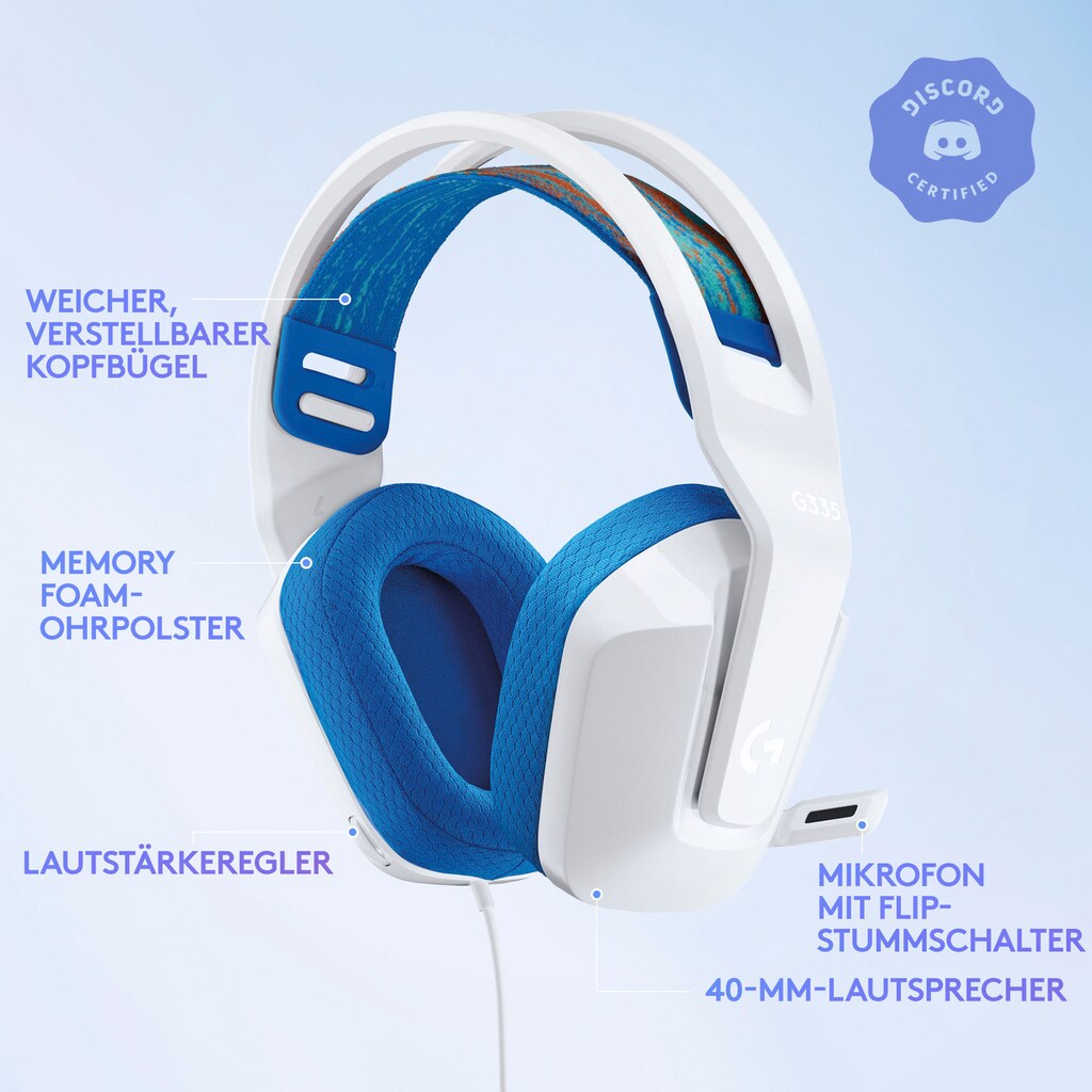 Logitech G Gaming-Headset »G335«