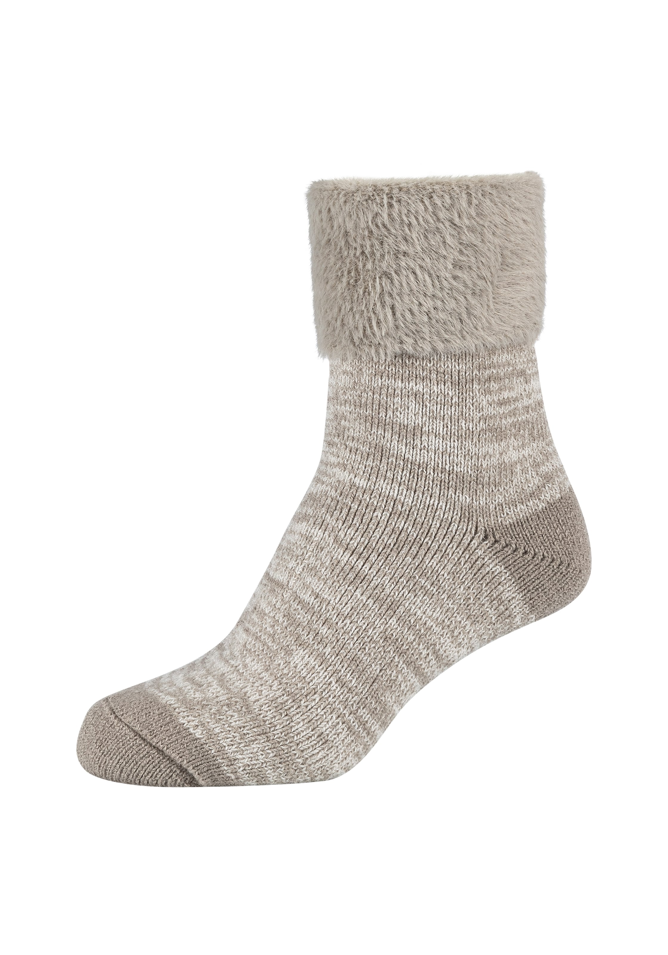 Camano Socken »warm & cozy« 2 Paar, 2 Stk. tlg. meliert, kuschelig weich