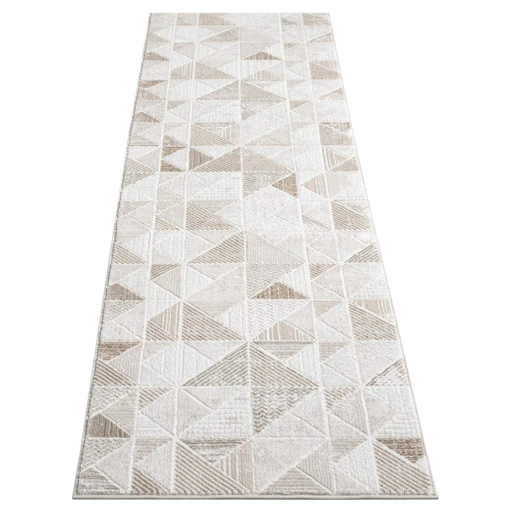 Carpet City Teppich »ANTIK231«, rechteckig, 10 mm Höhe, Kurzflor, 3D-Optik, Klassisch-Modern für Wohnzimmer, Schlafzimmer