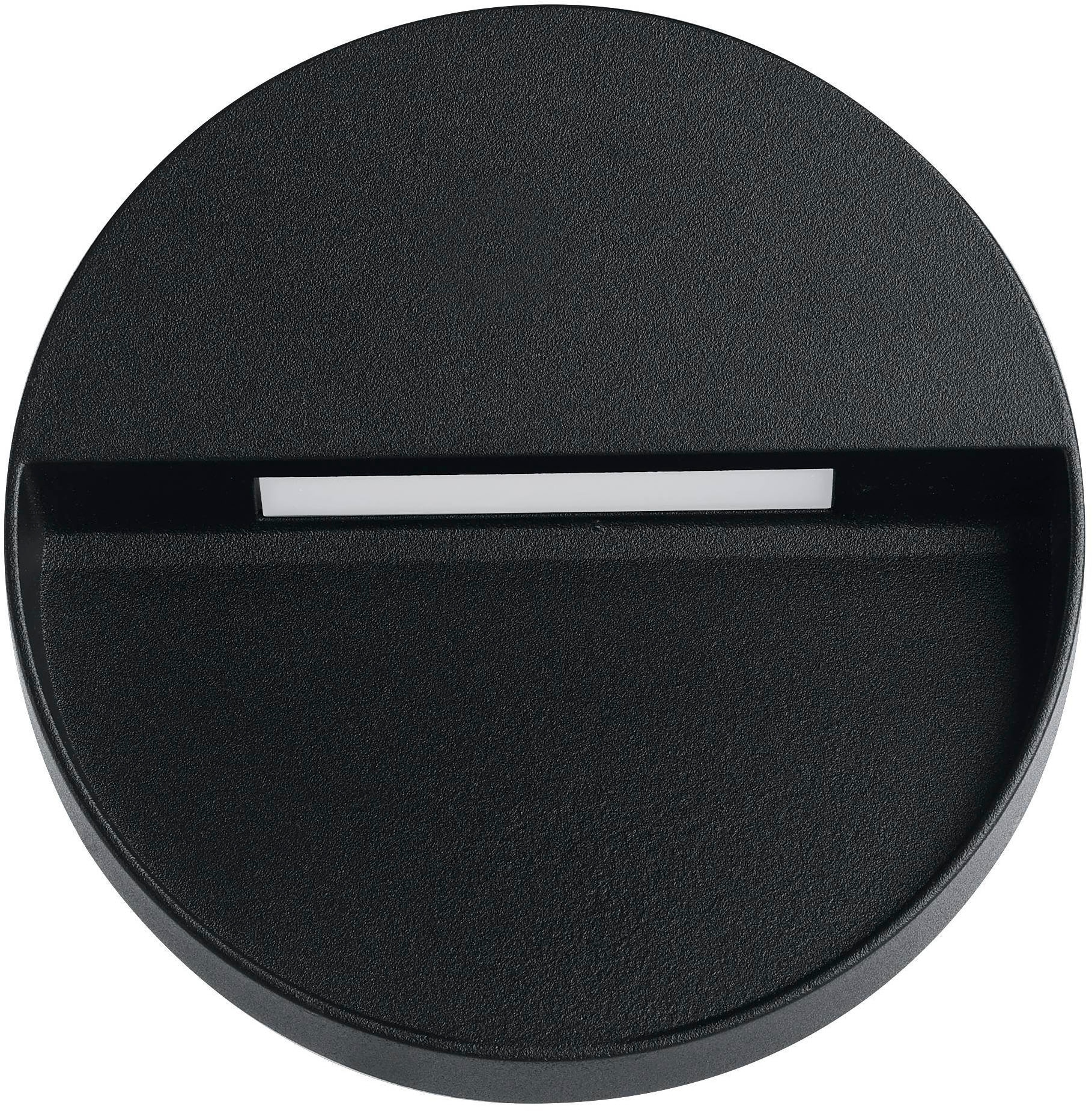 EGLO Wandleuchte »Maruggio Wandlampe, Außenbeleuchtung, runde Außenleuchte, IP65, Lampe« LED-Modul 1 Stk. Kaltweiß | Neutralweiß | Warmweiß Wand-/Deckenleuchte - Ø15 x AL3,5 cm - schwarz - 1X4,8W inkl.