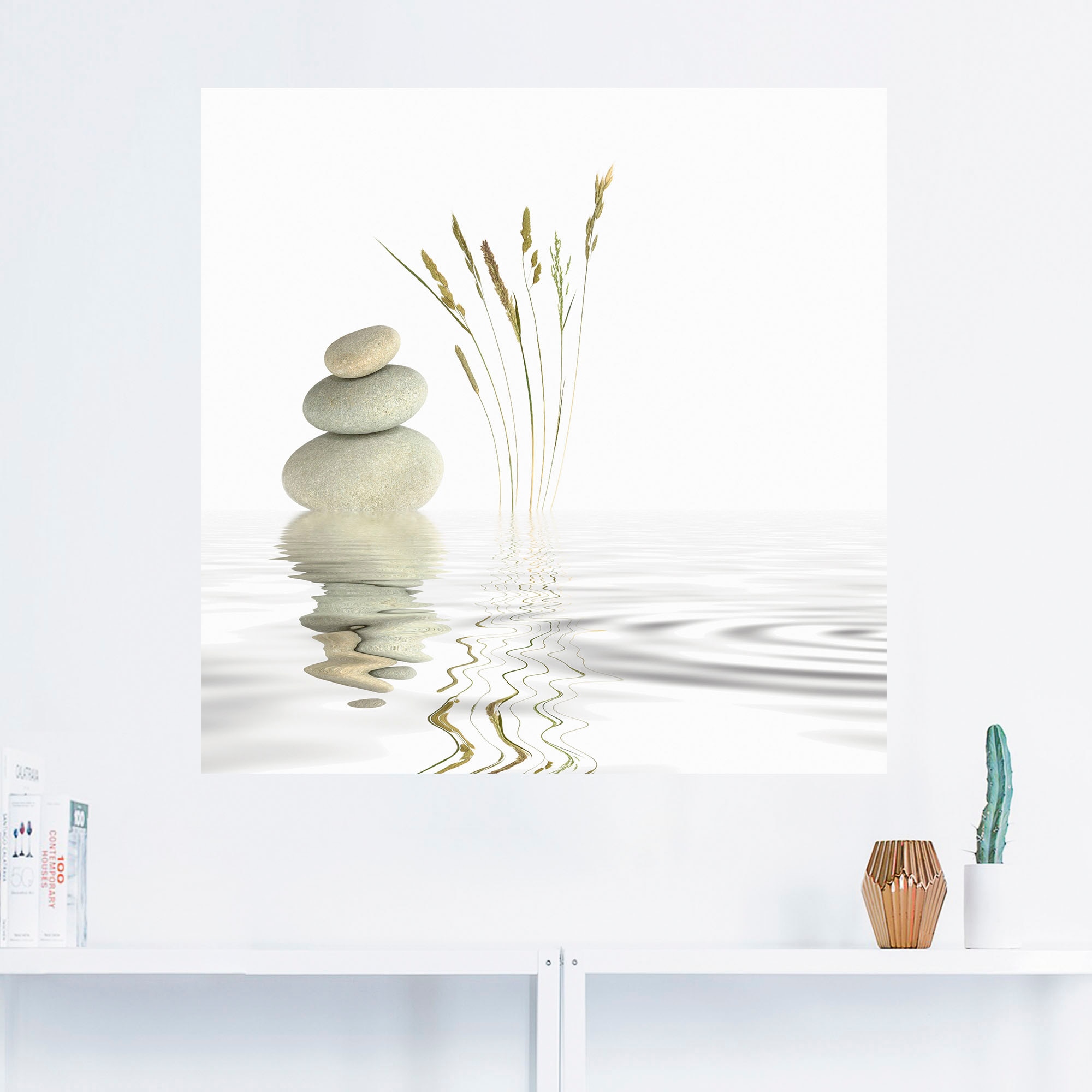 Artland Wandbild »Zen Friede«, Zen, bequem versch. Wandaufkleber Poster St.), Größen als Alubild, oder (1 in bestellen Leinwandbild