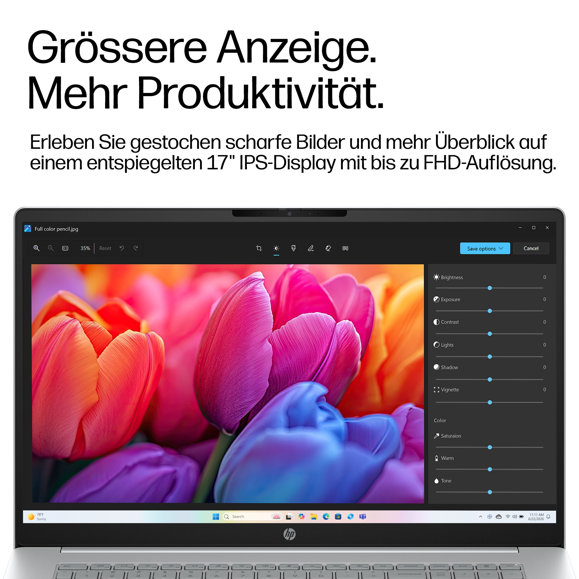 HP Notebook »OmniBook 3 17-dp0031ngx« 43,9 cm / 17,3 ″ 512 GB SSD