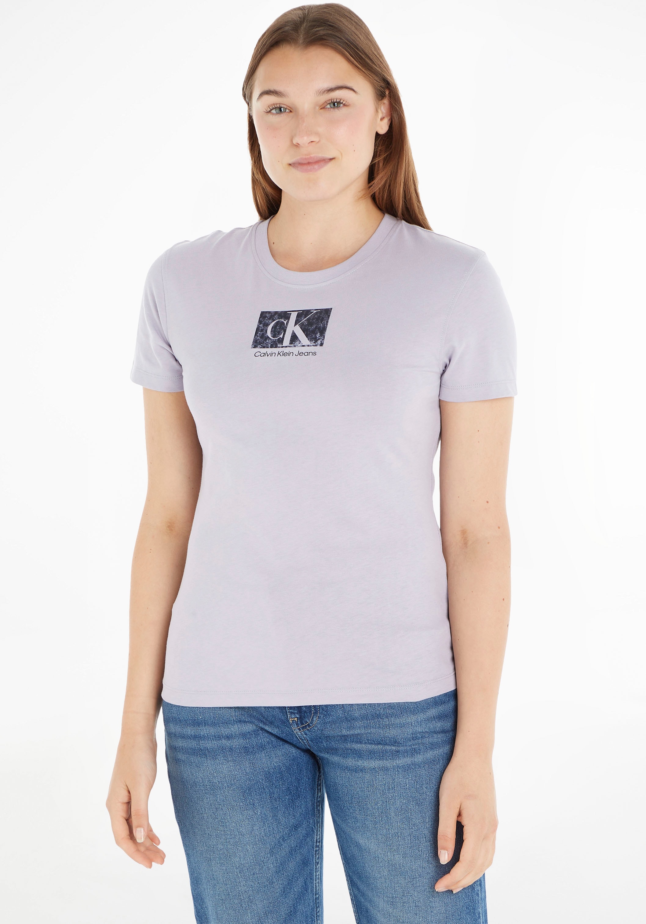 Calvin Klein Jeans T-Shirt »PRINTED BOX SLIM TEE« bei ♕ | Sweatshirts