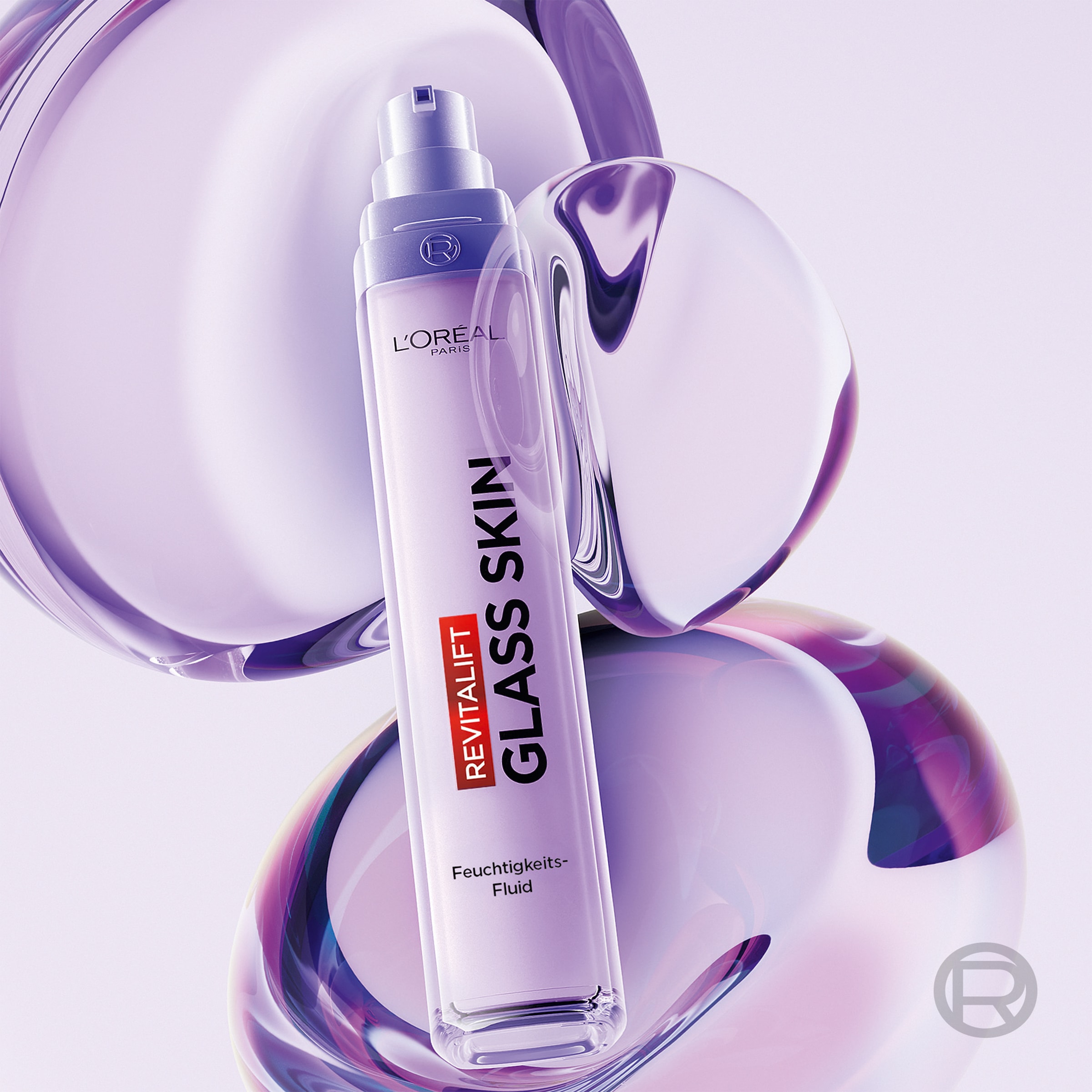 L'ORÉAL PARIS Gesichtsfluid »REVITALIFT GLASS SKIN FEUCHTIGKEITSFLUID« glättet die Hautoberfläche für eine glowy Ausstrahlung