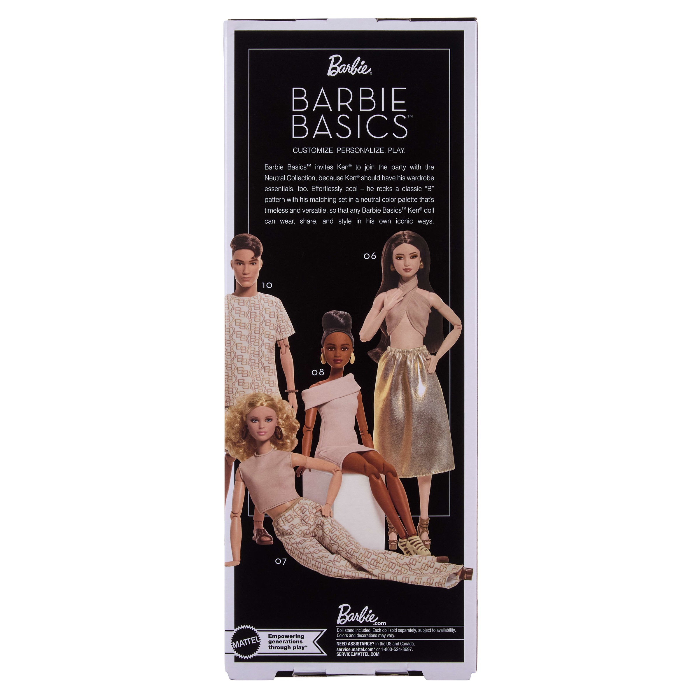 Barbie Anziehpuppe »Signature Barbie Ken Slim Basics 10«