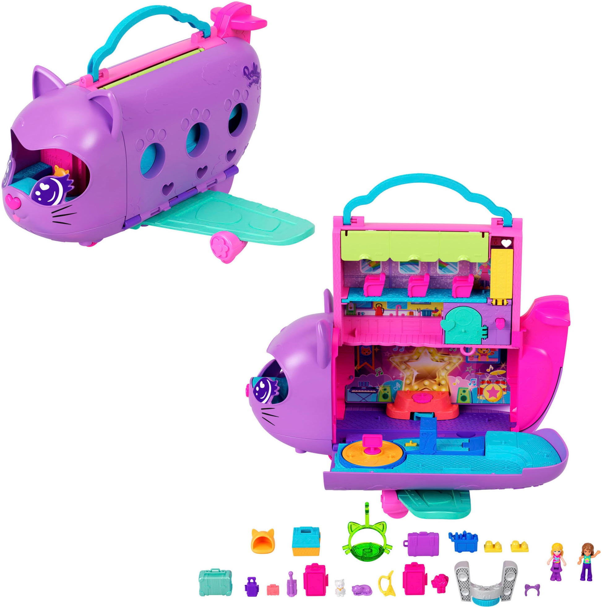 Polly Pocket Spielwelt »Kitty Airways Spielset«