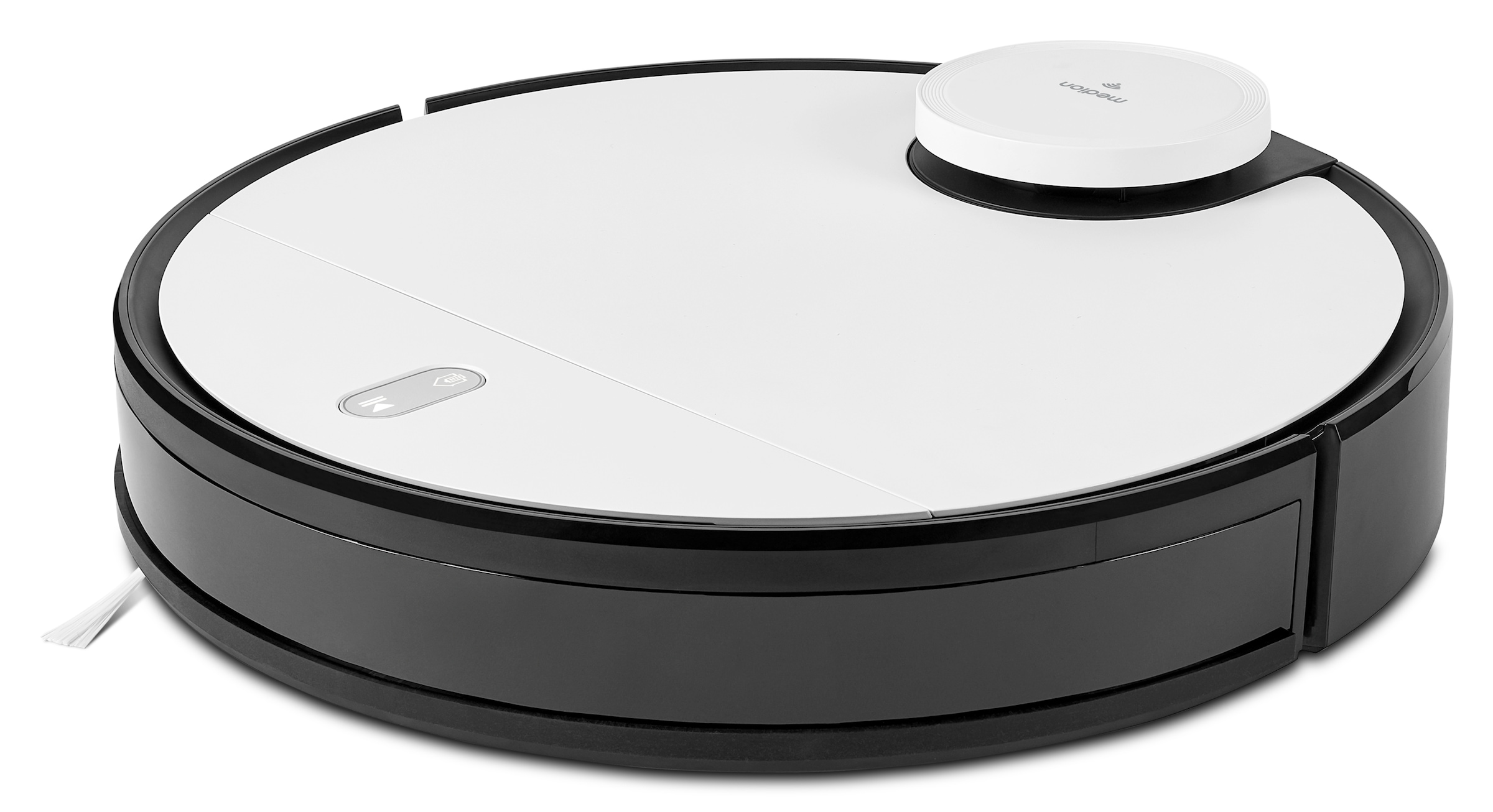 Medion® Nass-Trocken-Saugroboter »MD 20040 X40 SW«, App und Alexa Steuerung, Betriebszeit bis zu 110 min