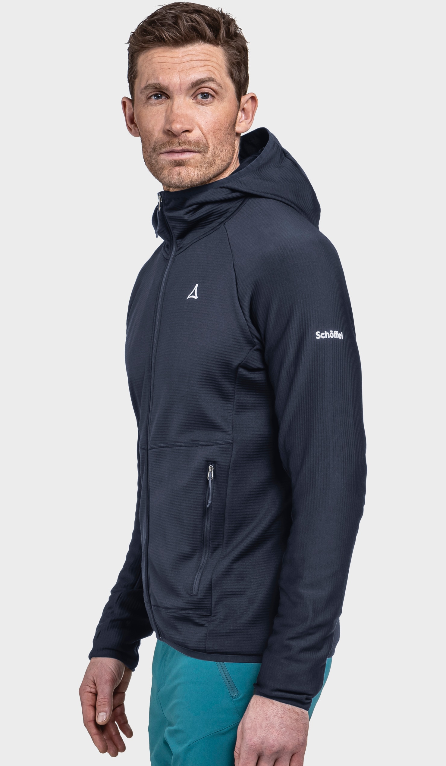 Schöffel Fleecejacke »Fleece Hoody Style Cascata MNS« mit Kapuze