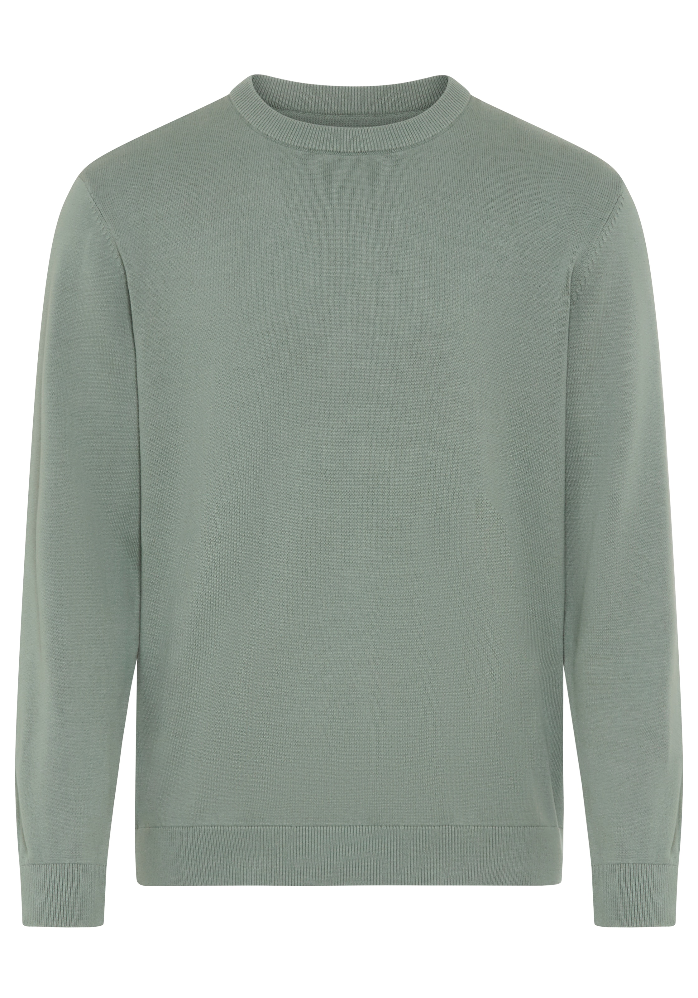 DELMAO Rundhalspullover »Neue Kollektion! Feinstrick« in Feinstrick , ideal für die Übergangszeit