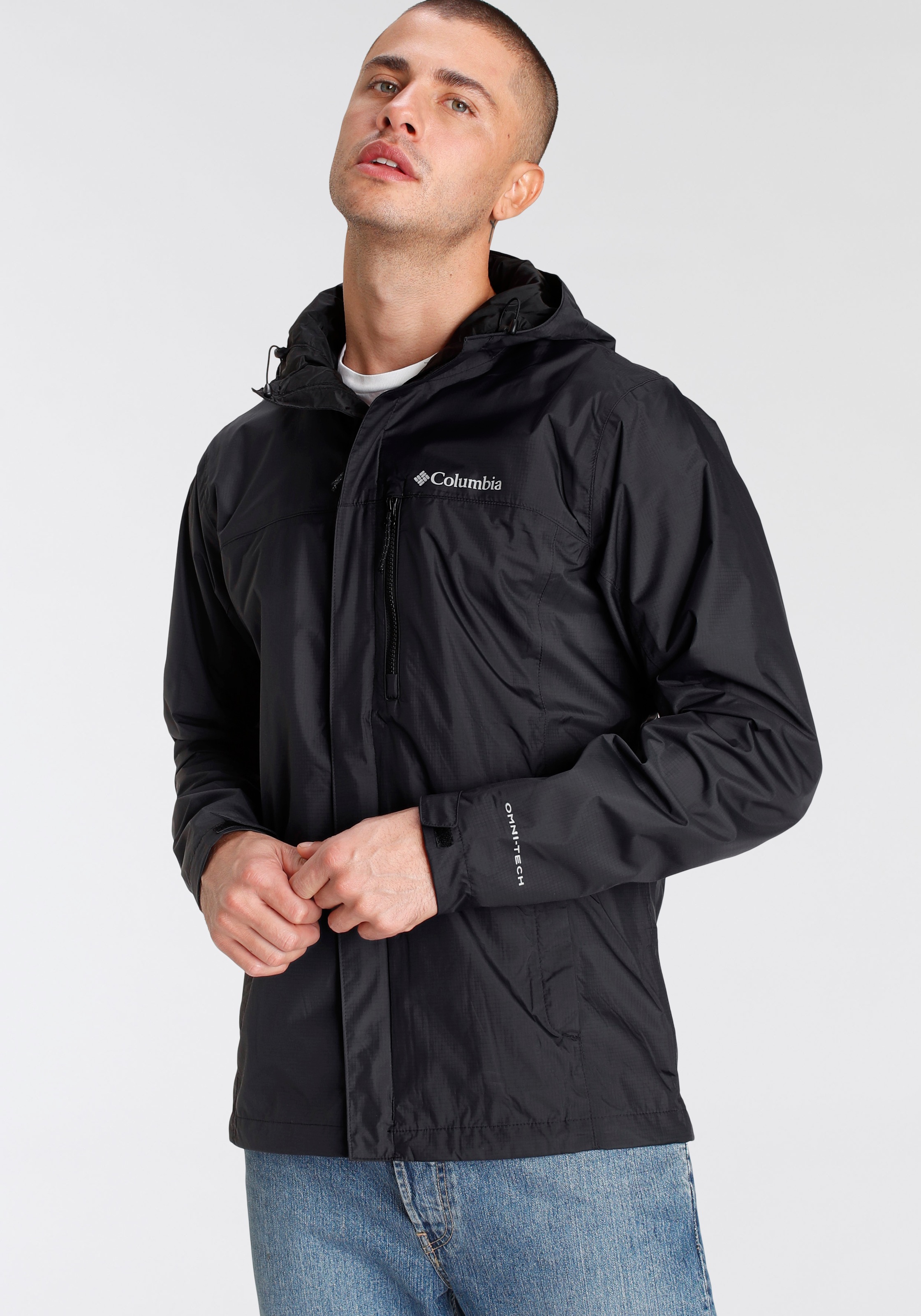 Columbia Outdoorjacke »POURING ADVENTURE II«, mit Kapuze