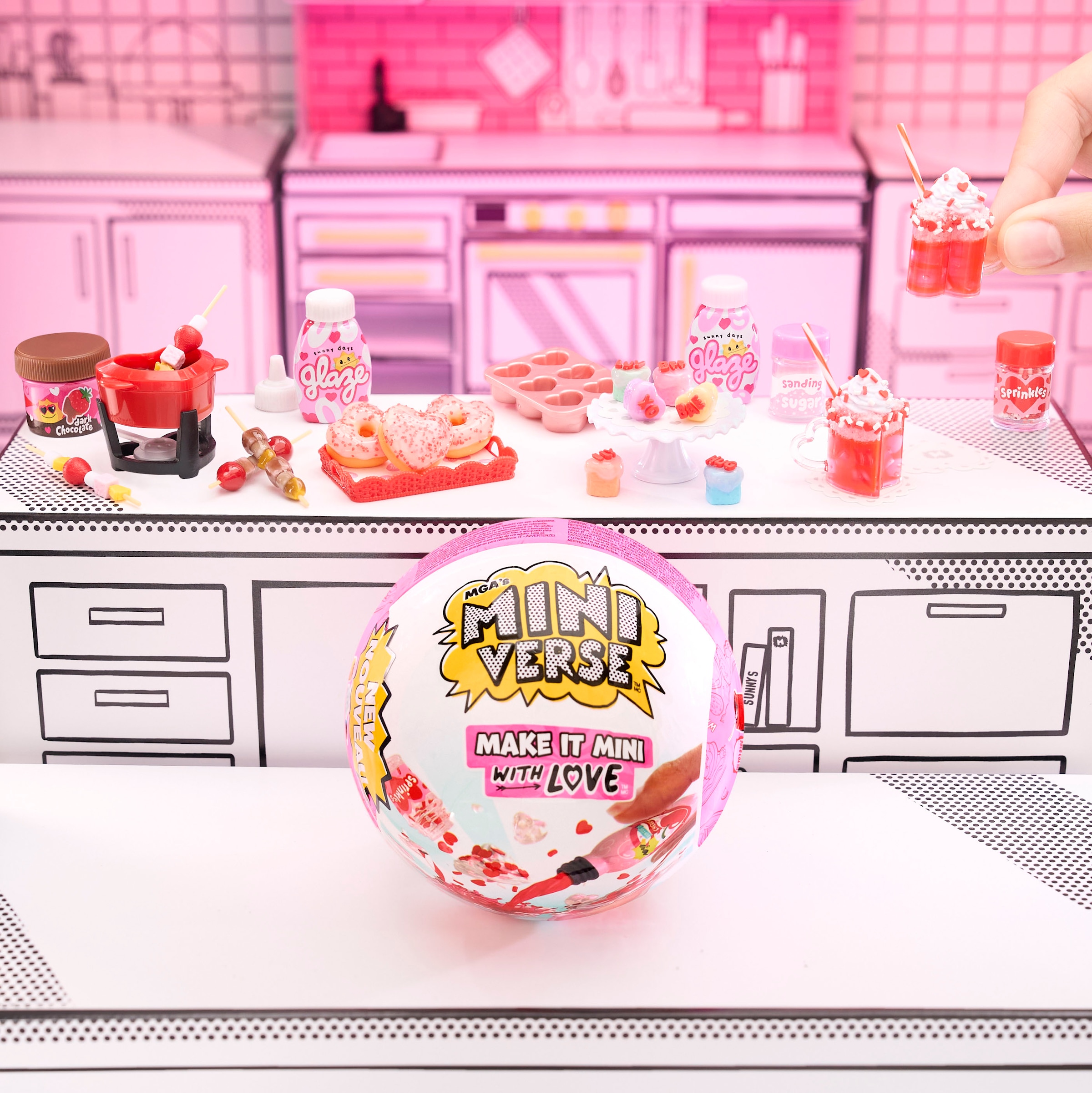MGA ENTERTAINMENT Kreativset »MGA's Miniverse - Make It Mini With Love«, sortierte Lieferung