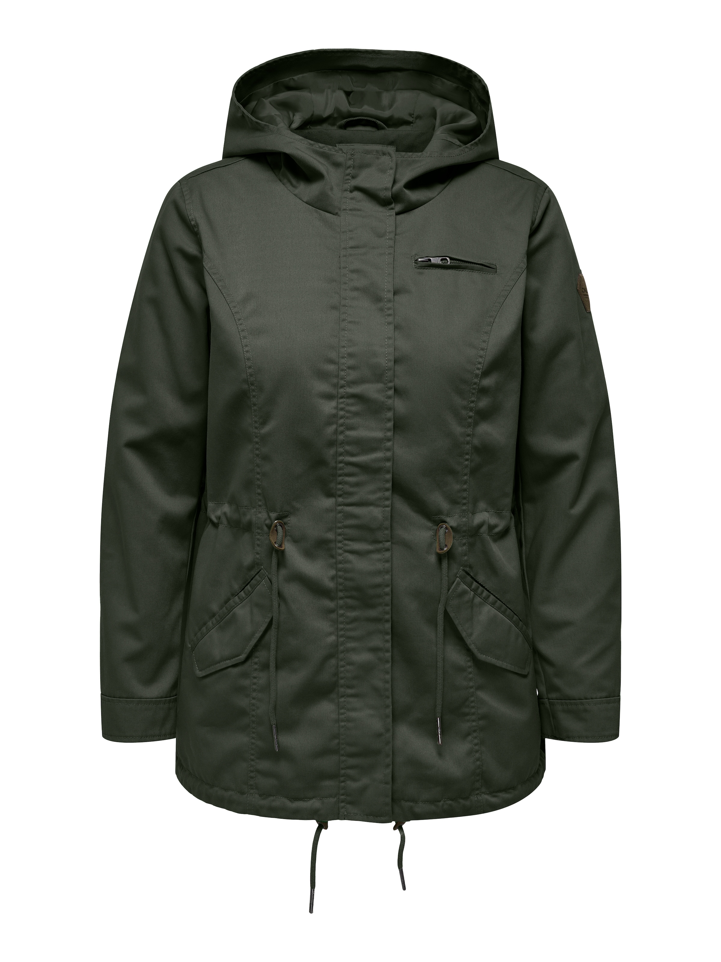 ONLY CARMAKOMA Parka »CARLORCA SPRING CANVAS PARKA OTW NOOS«, mit Kapuze
