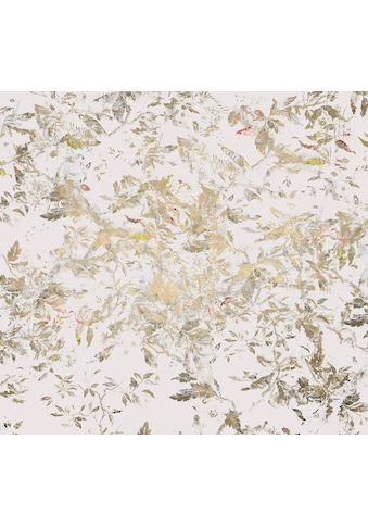 Vliestapete »Golden Feathers«, 300x280 cm (Breite x Höhe)