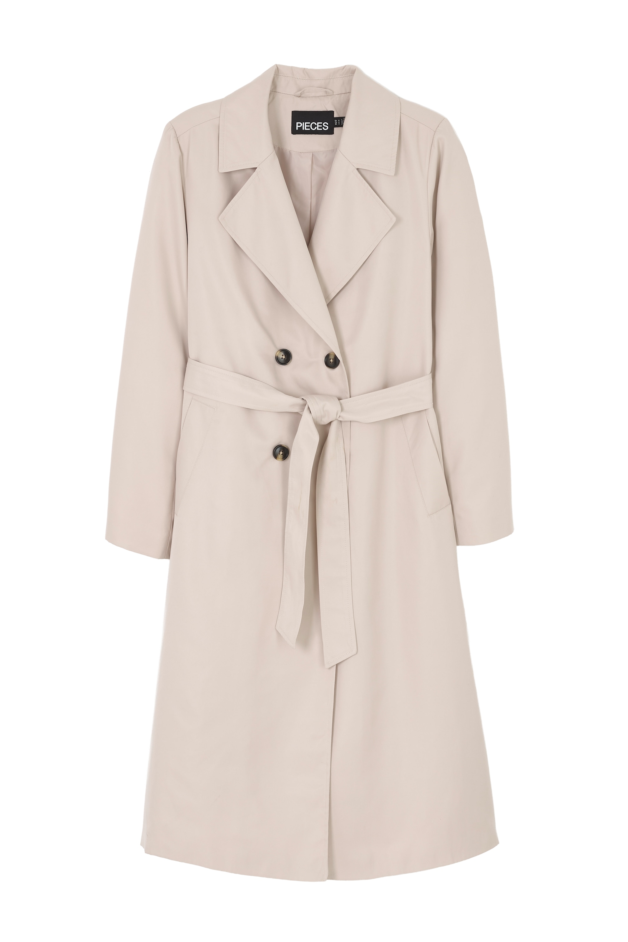 pieces Trenchcoat »PCSCARLETT LS TRENCHCOAT NOOS«