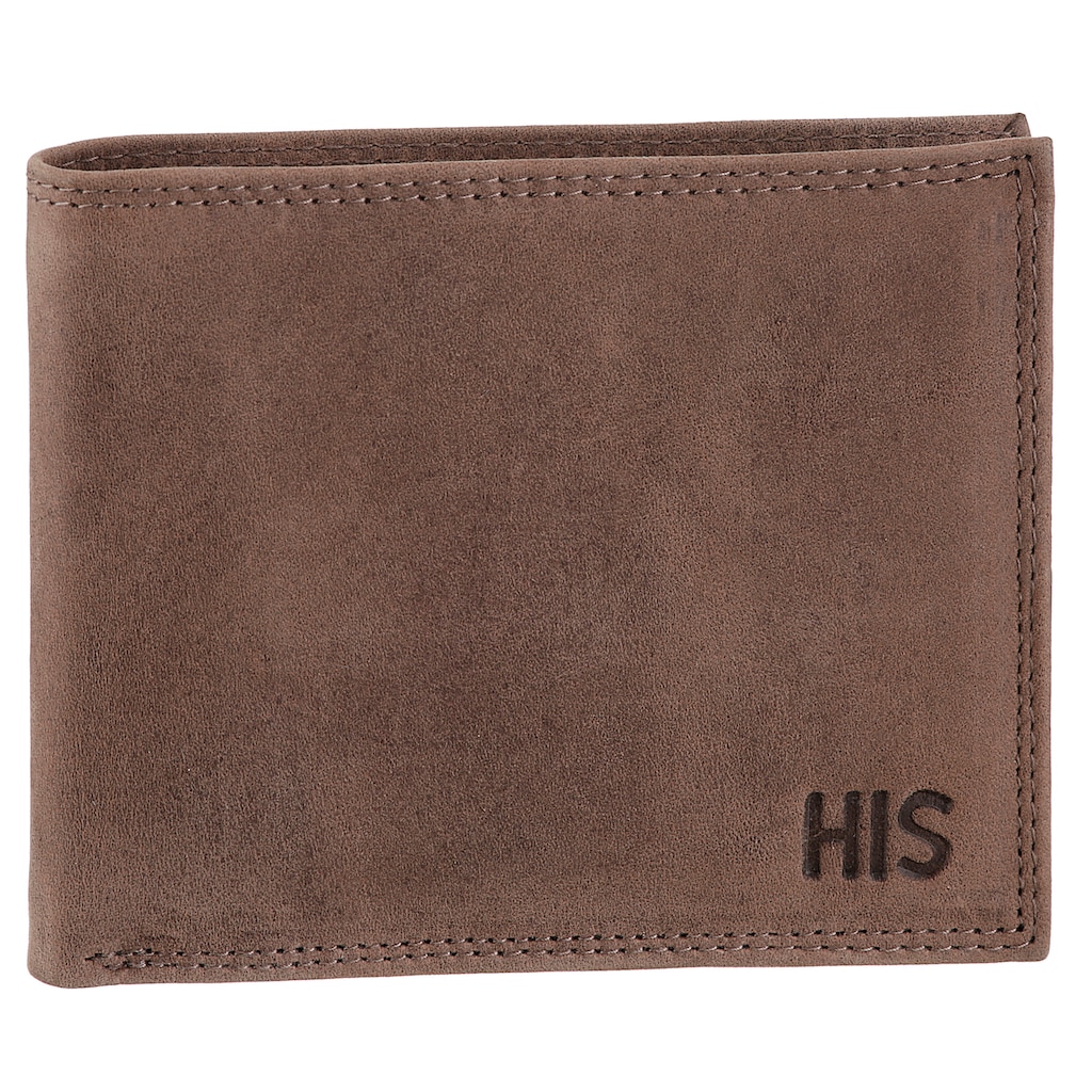 H.I.S Geldbörse, aus hochwertigem Leder