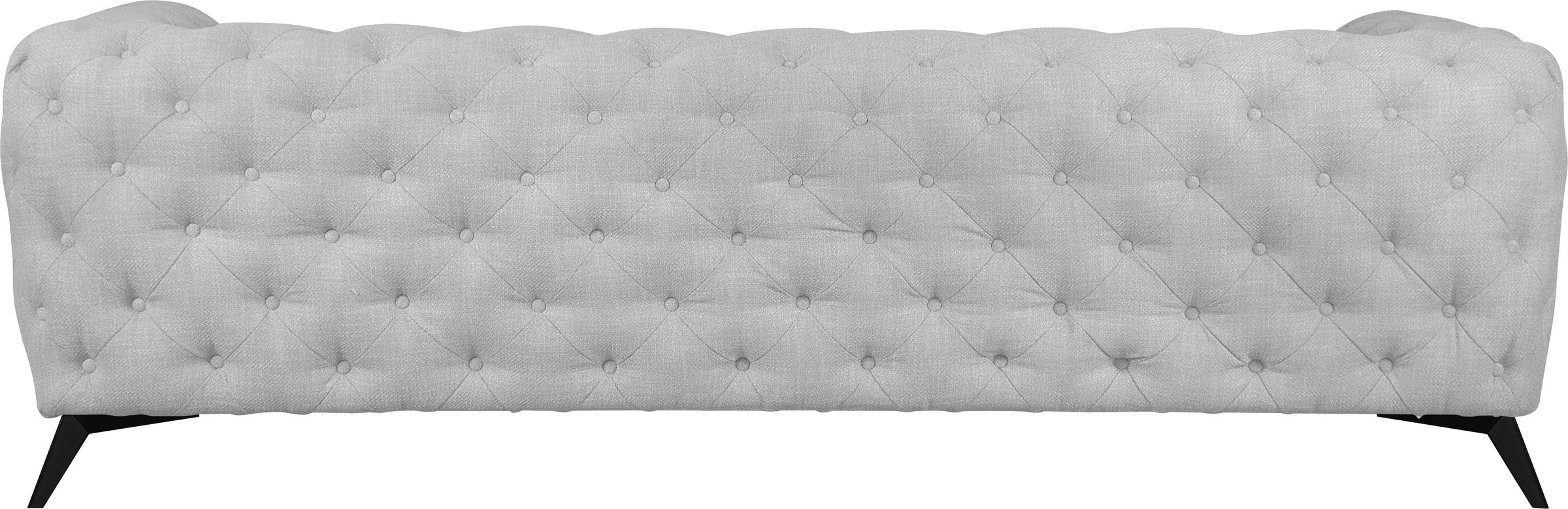 Leonique Chesterfield-Sofa »Glynis«, aufwändige Knopfheftung, moderne Chesterfield Optik, Fußfarbe wählbar