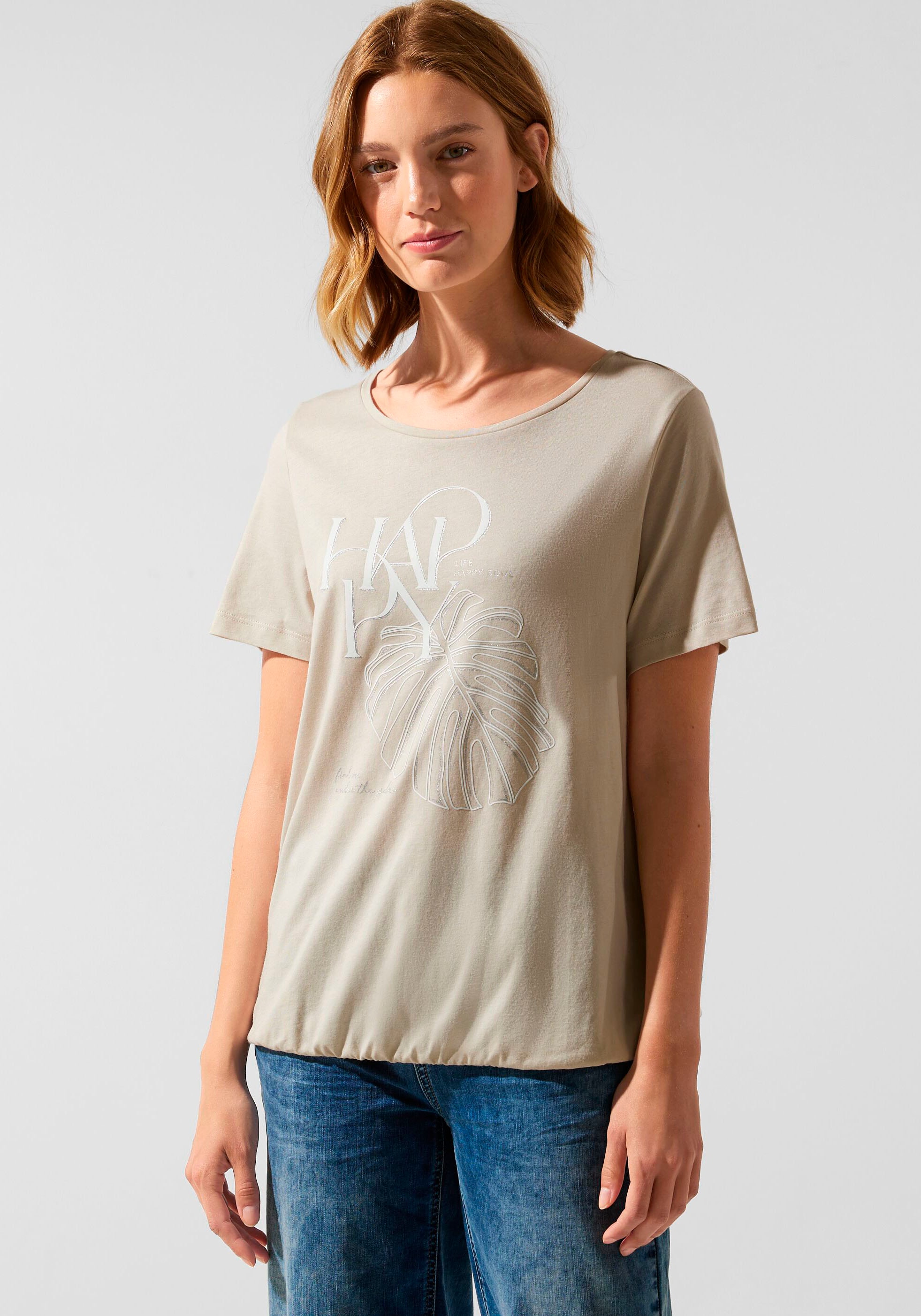 STREET ONE bei ♕ mit Kurzarmshirt, Print