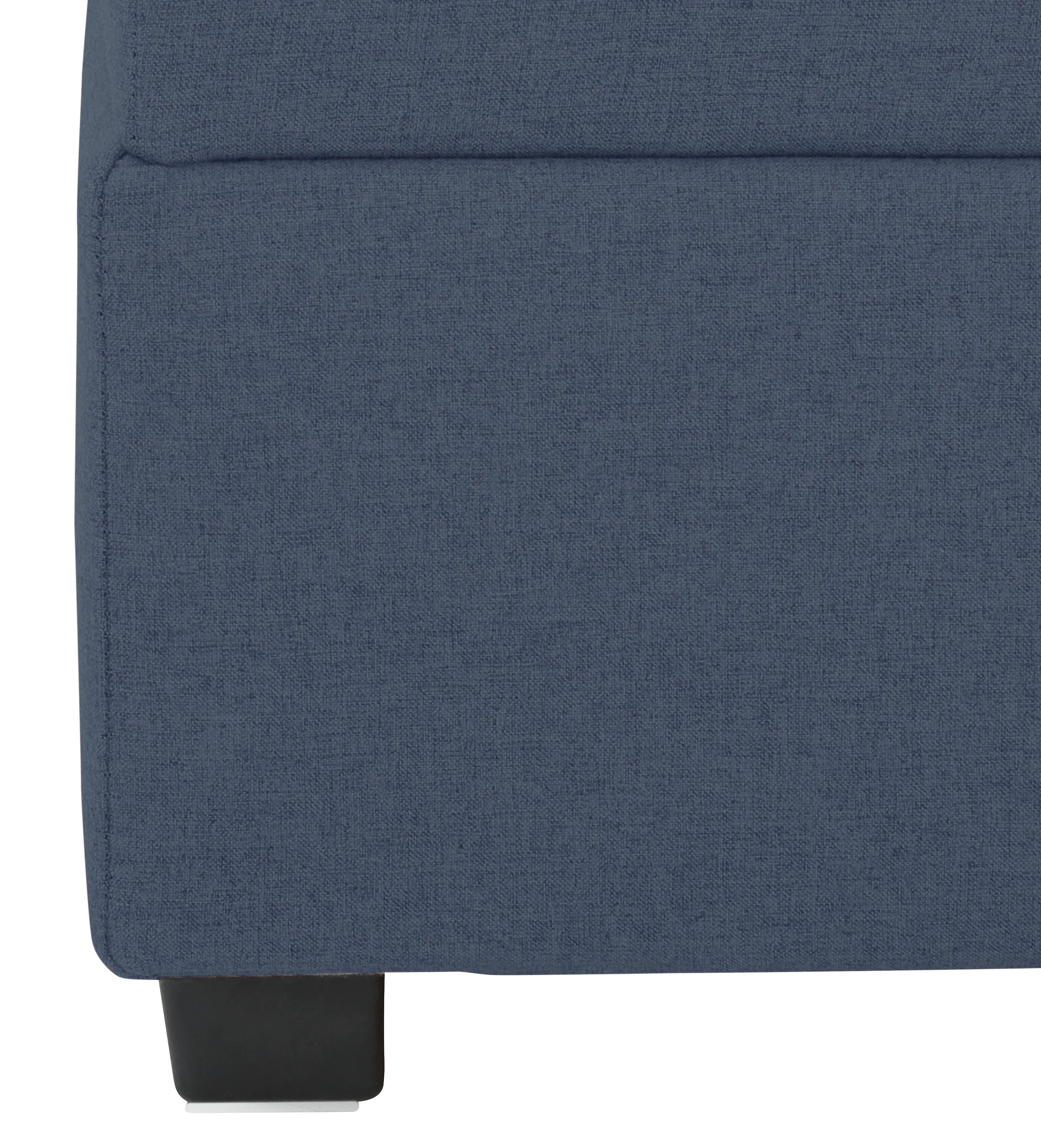 Lüttenhütt Boxbett »Mieke« incl. Bettkasten und Topper, Bezug imprägniert, 2 Breiten