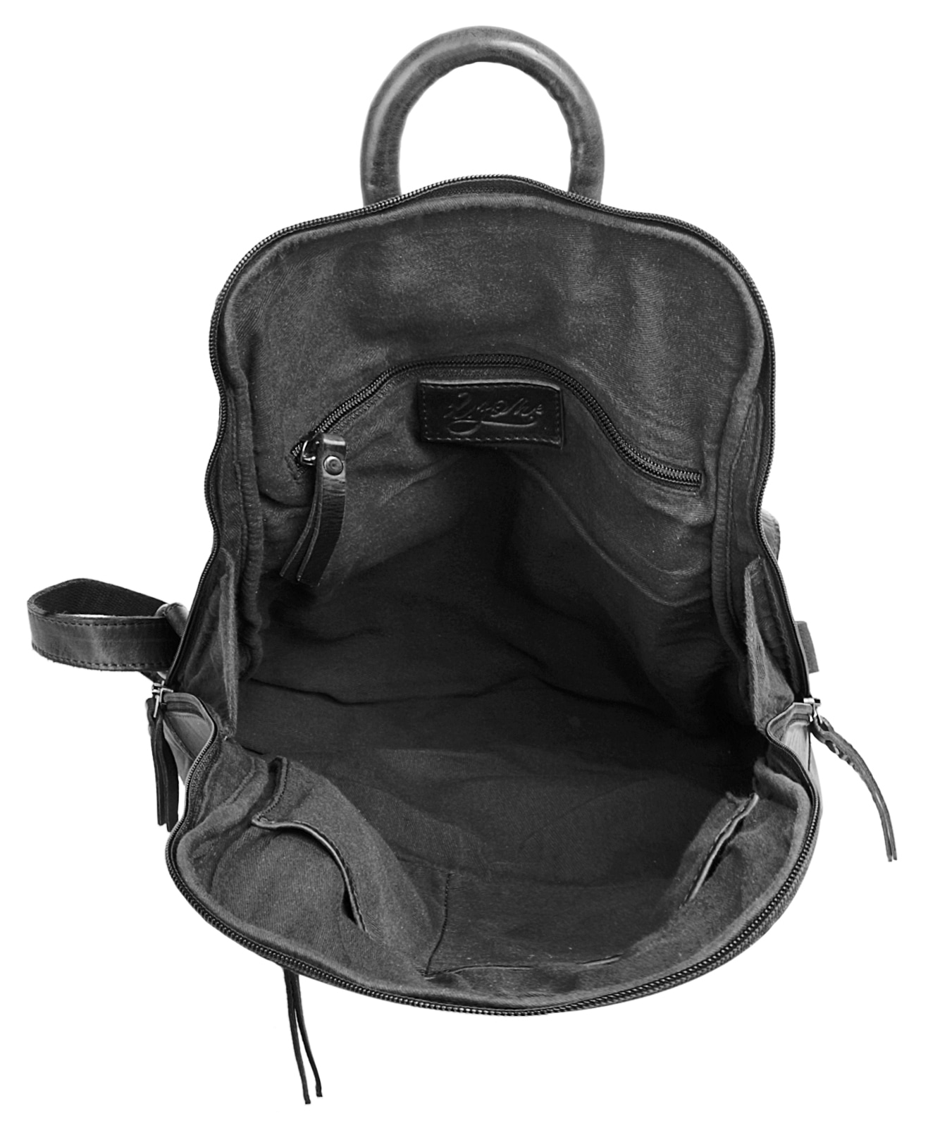 X-Zone Tagesrucksack, echt Leder