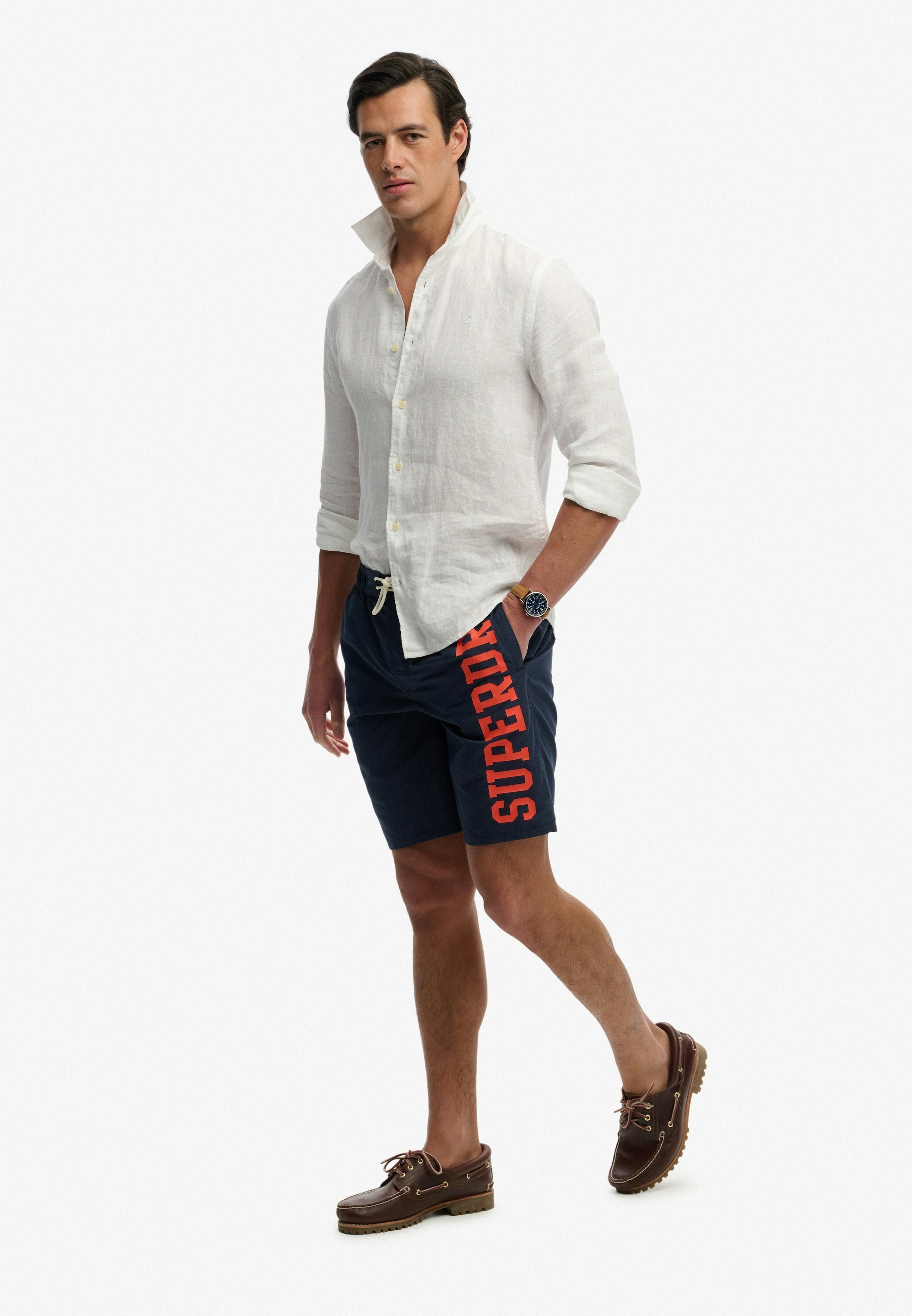Superdry Badeshorts »LOGO 19 BOARDSHORT«