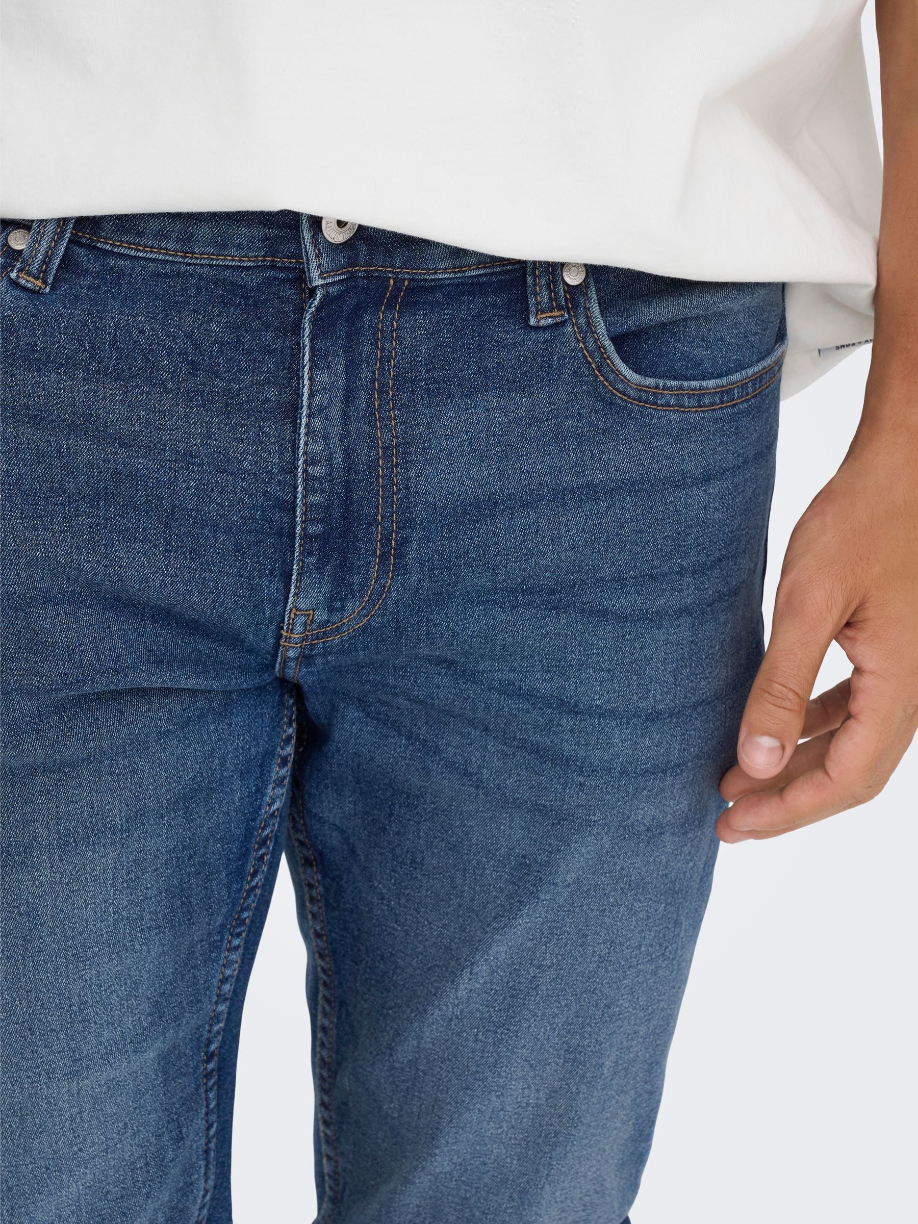 ONLY & SONS Slim-fit-Jeans »ONSLOOM SLIM 5748 EY BOX JEANS MU« Baumwollmischung, slim fit