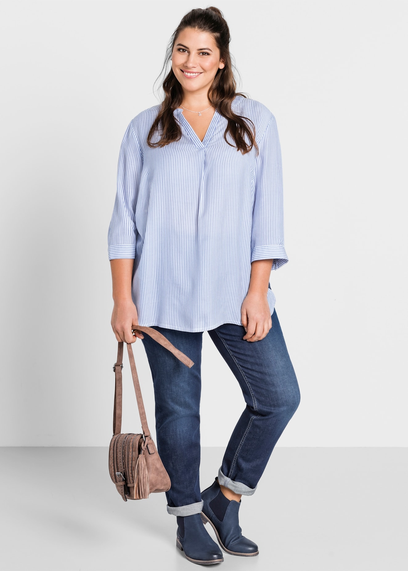 Sheego Longbluse