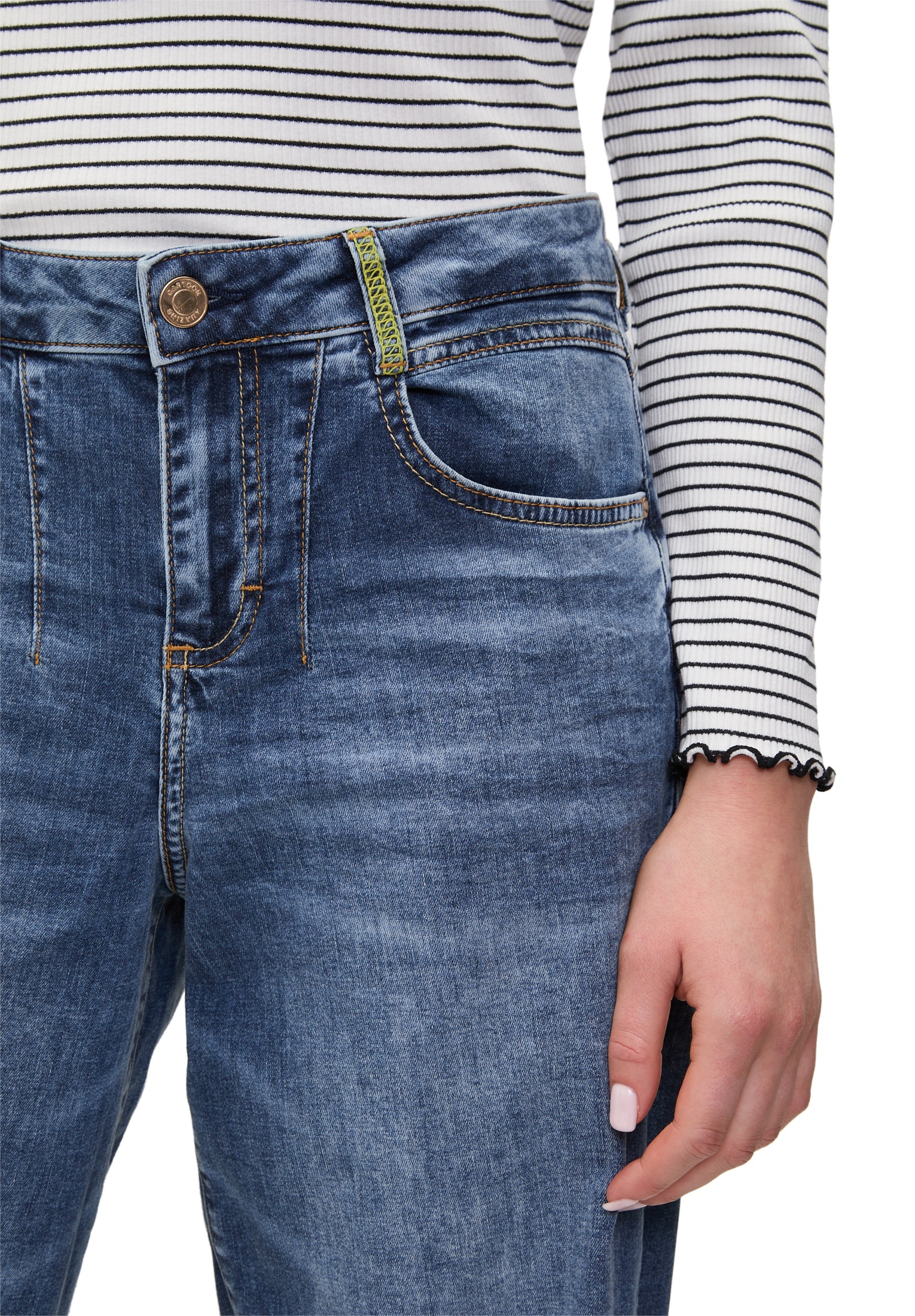 Cartoon Webhose »Used Look-Jeans mit Waschung«