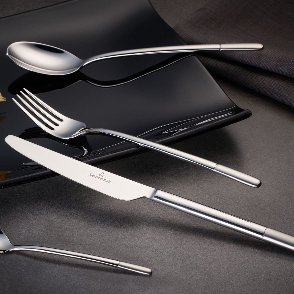 Villeroy & Boch Besteck-Set »Tafelbesteck Ella 30er Set silber«