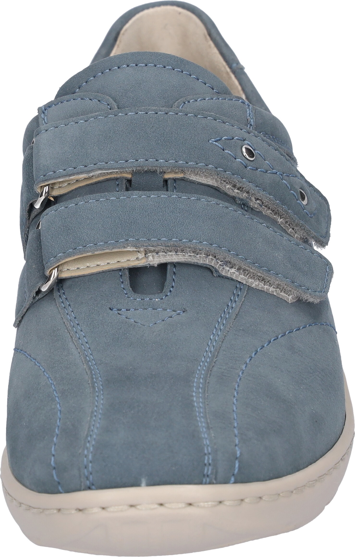 Waldläufer Klettschuh »HENNI«, Komfortschuh, Freizeitschuh, Halbschuh mit Nieten und H-Weite