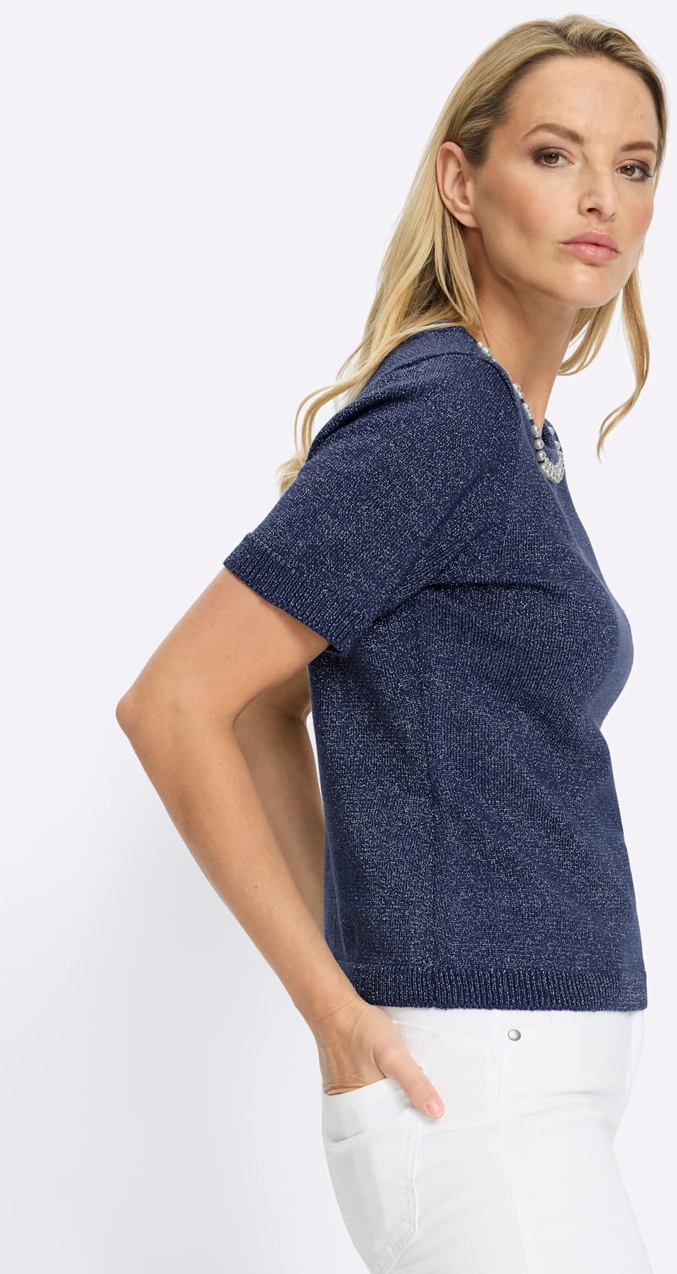 heine Kurzarmpullover »Pullover«