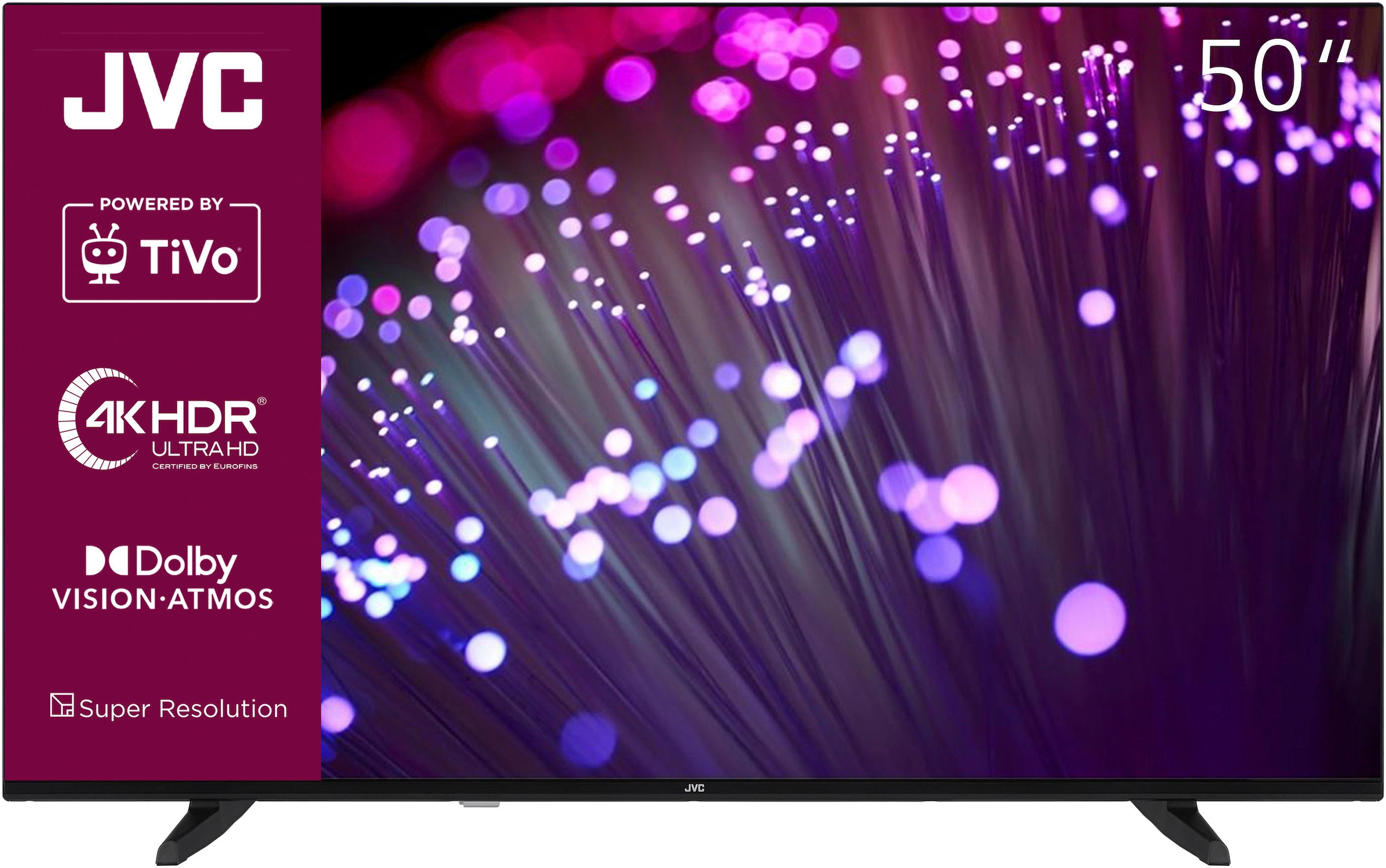 JVC LED-Fernseher »LT-50VU3455«, 4K Ultra HD, Smart-TV