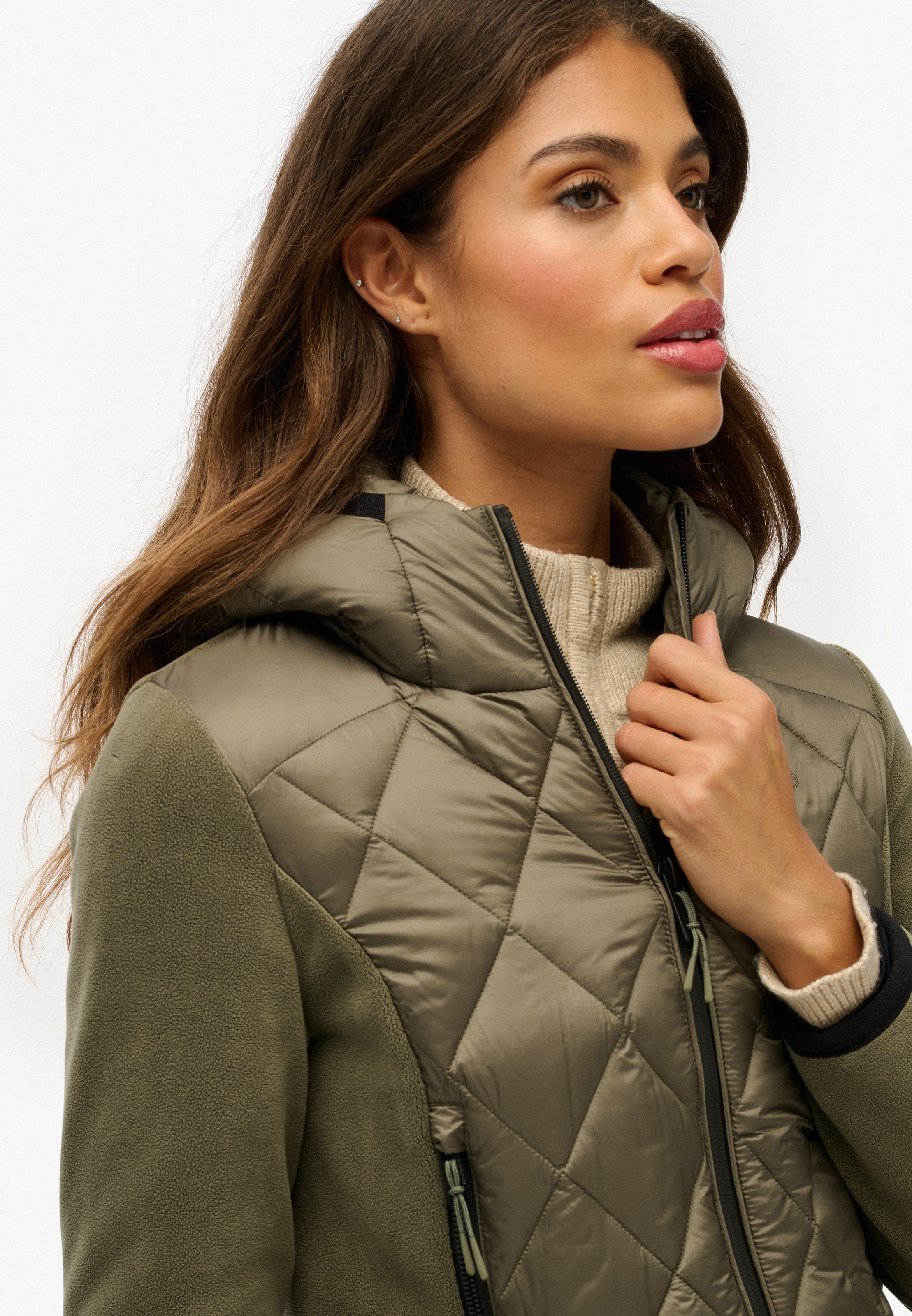 Superdry Steppjacke »HOODED HERITAGE STORM JACKET«