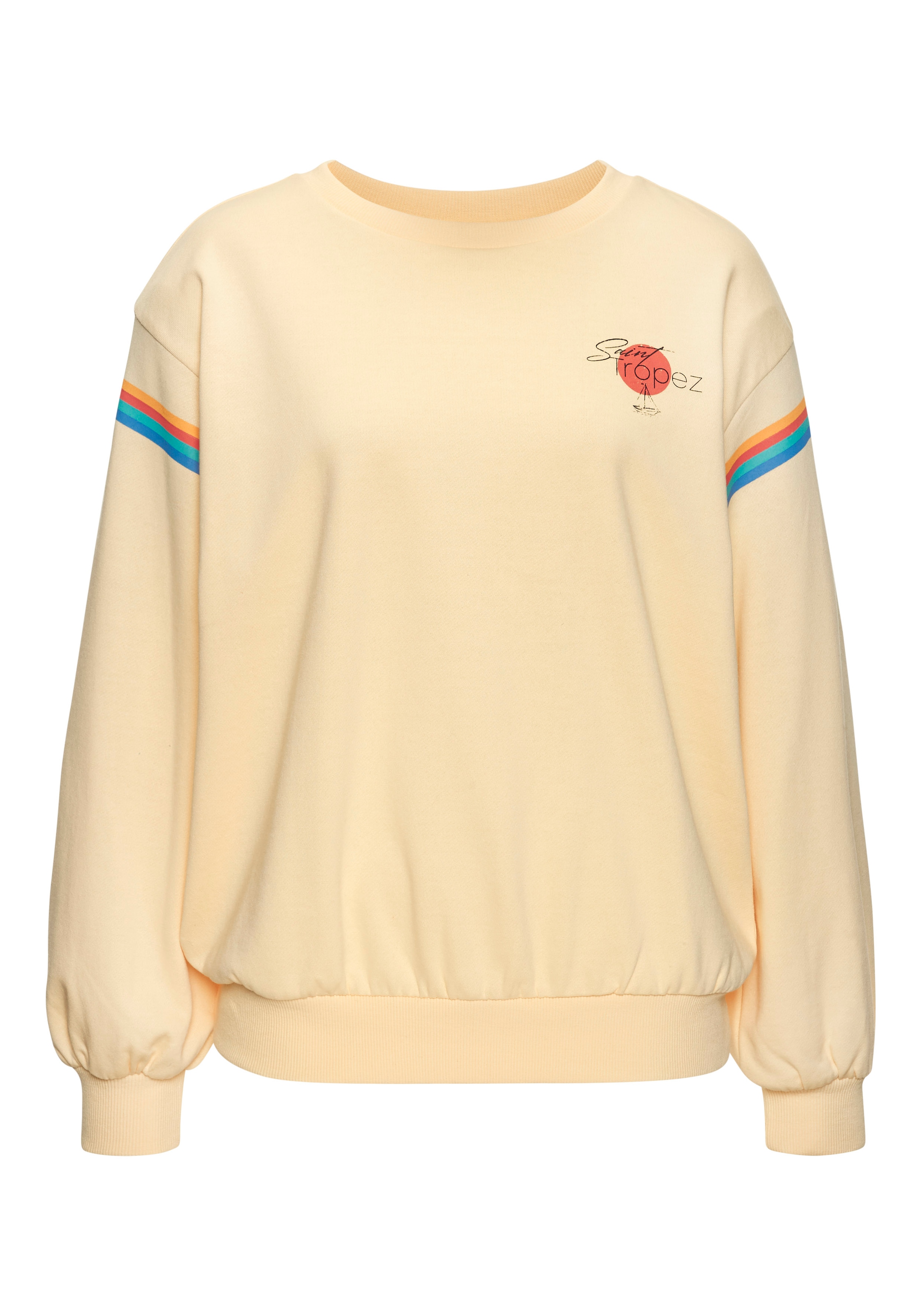 Bench. Sweatshirt , mit modischen Druck Details, Loungewear
