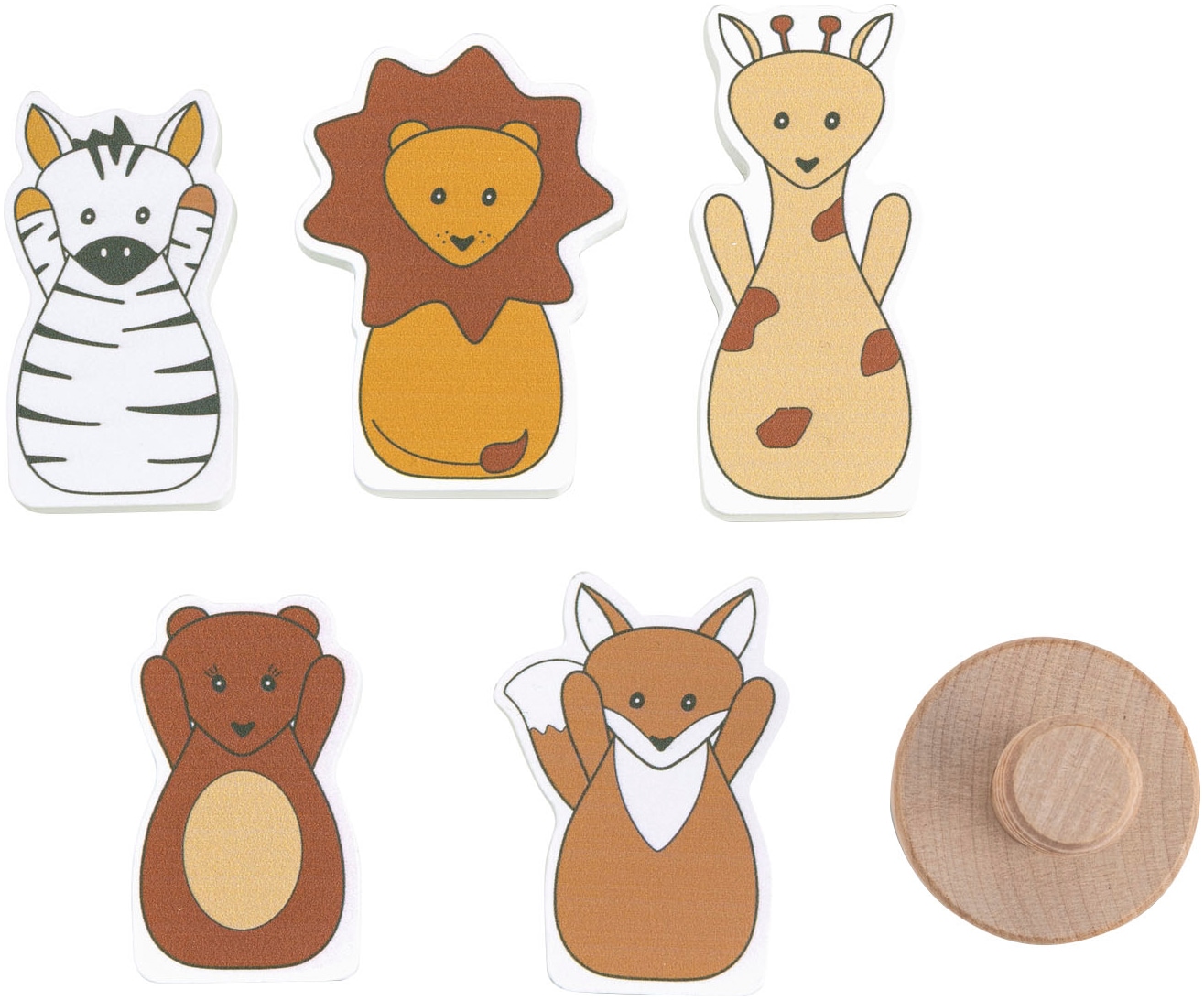 Hauck Greifspielzeug »Play Fun Fair S, hauck Animals«, für Hauck Play Tray; FSC® - schützt Wald - weltweit