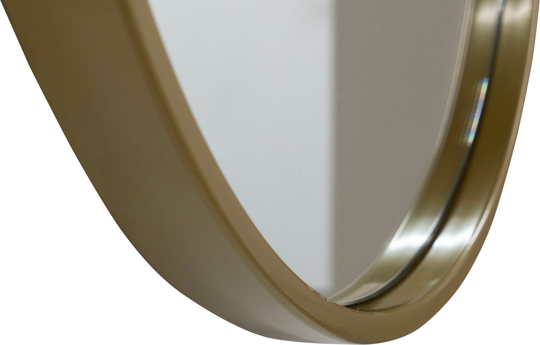 Spinder Design Spiegel »CURVE«, (1 St.), Wandspiegel aus Stahl