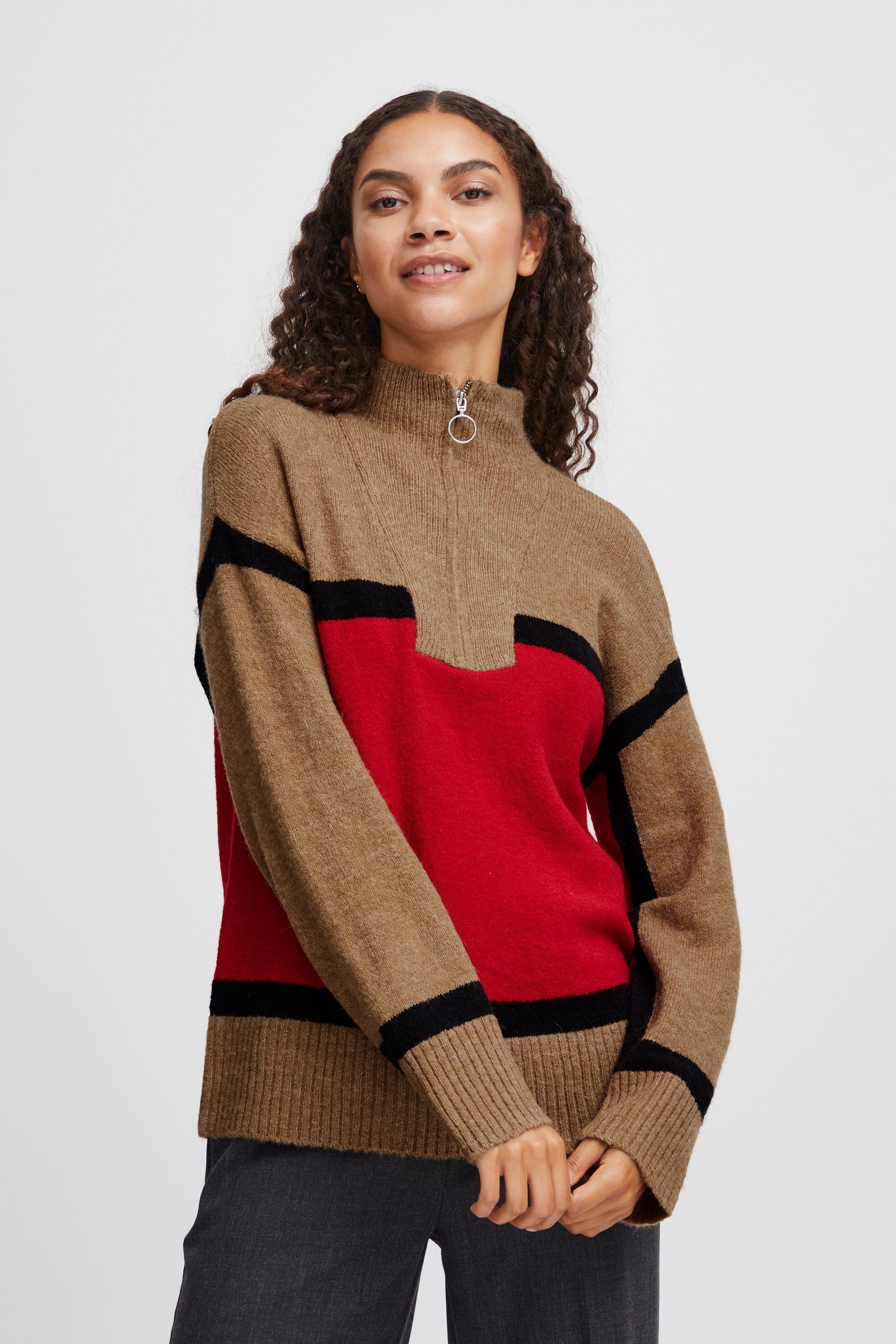 b.young Strickjacke »Troyer BYOmartha«