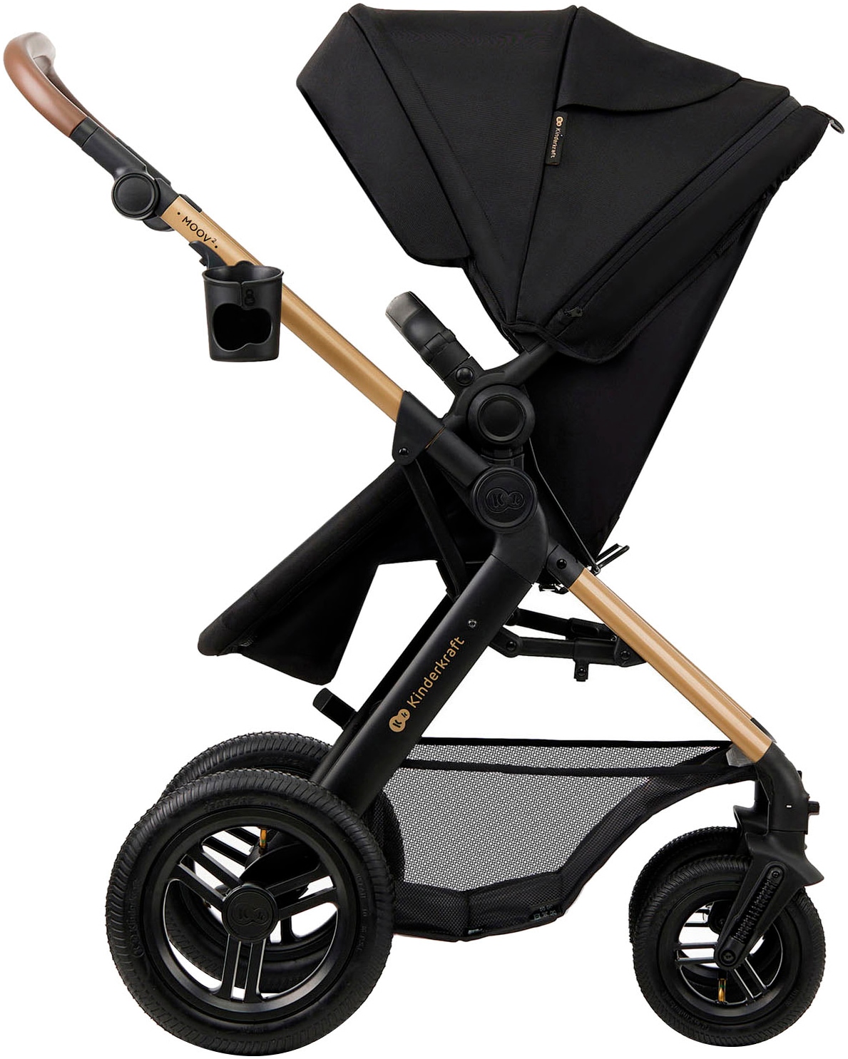 Kinderkraft Kombi-Kinderwagen »MOOV 2 4in1 AIR« 27 kg mit Luftreifen