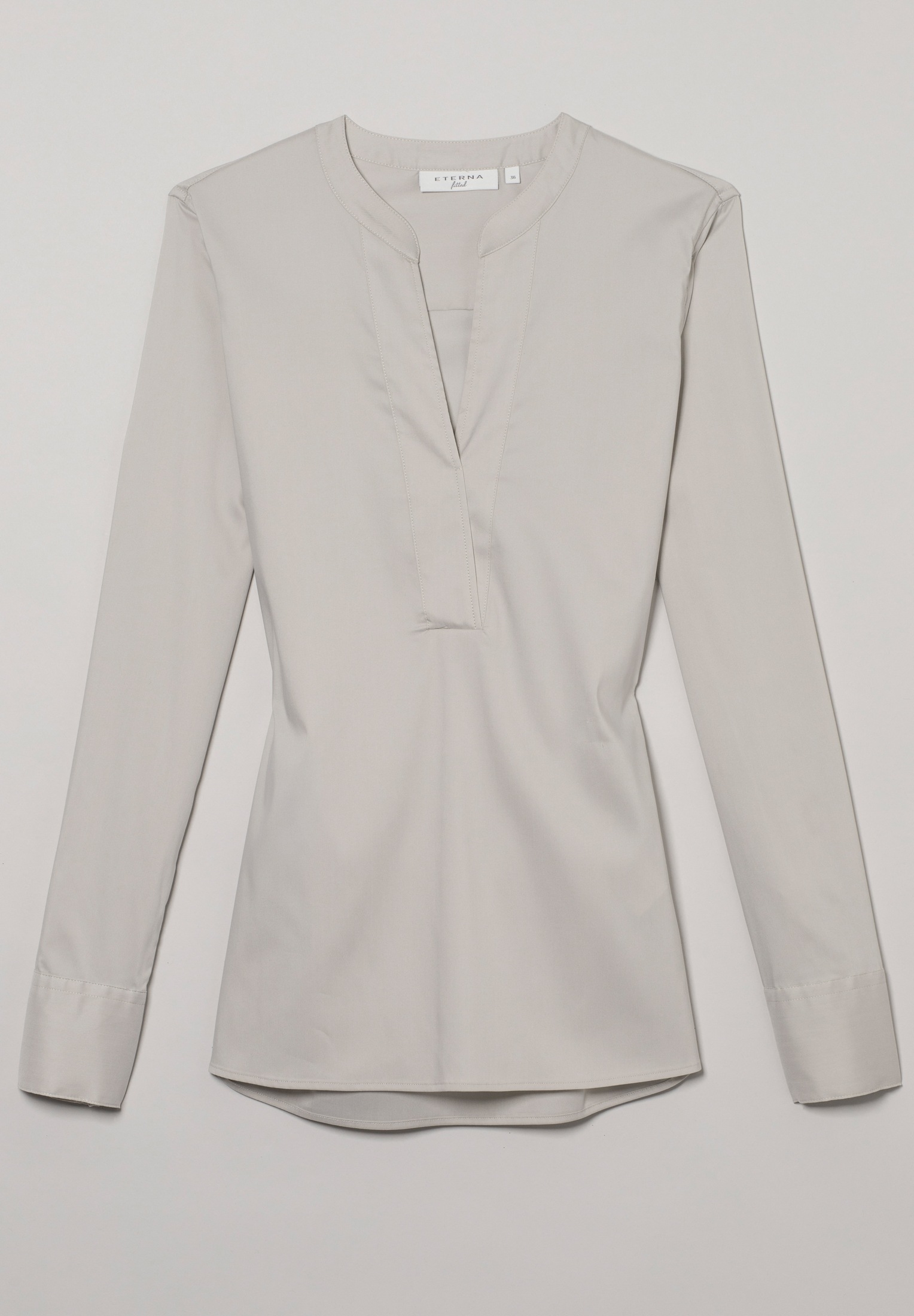 Eterna Longbluse »FITTED«, EASY IRON (bügelleicht)