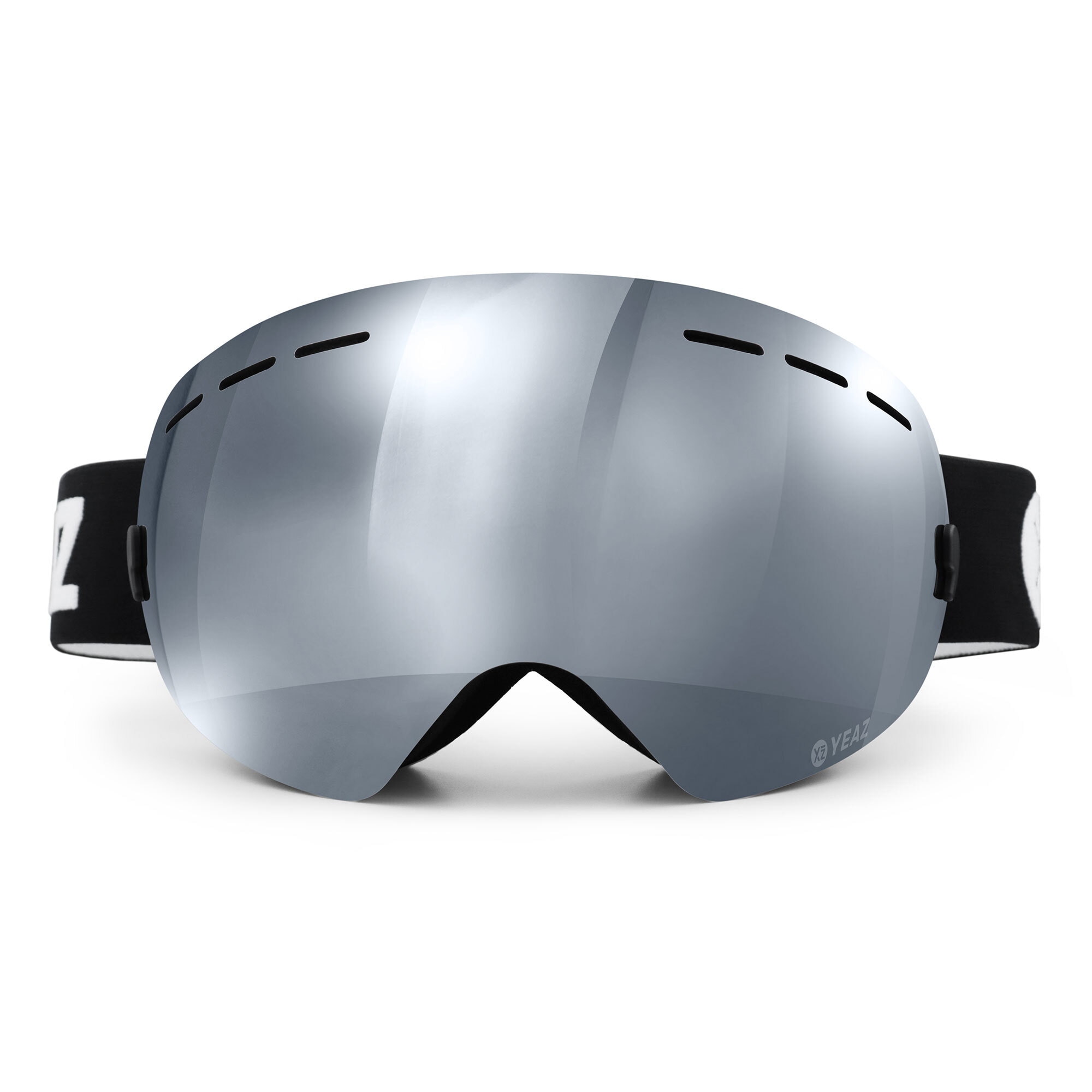 YEAZ Snowboardbrille »Ski- Snowboardbrille ohne Rahmen silber verspiegelt XTRM-SUMMIT«