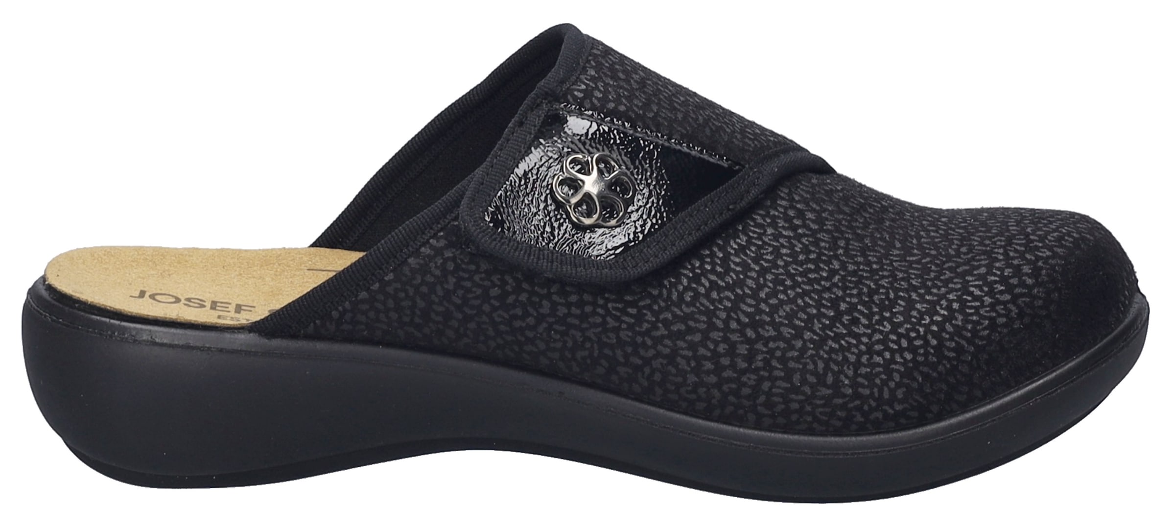 Josef Seibel Clog »Korsika 48«, Sabot, Hausschuh, Pantoffel mit Klettverschluss