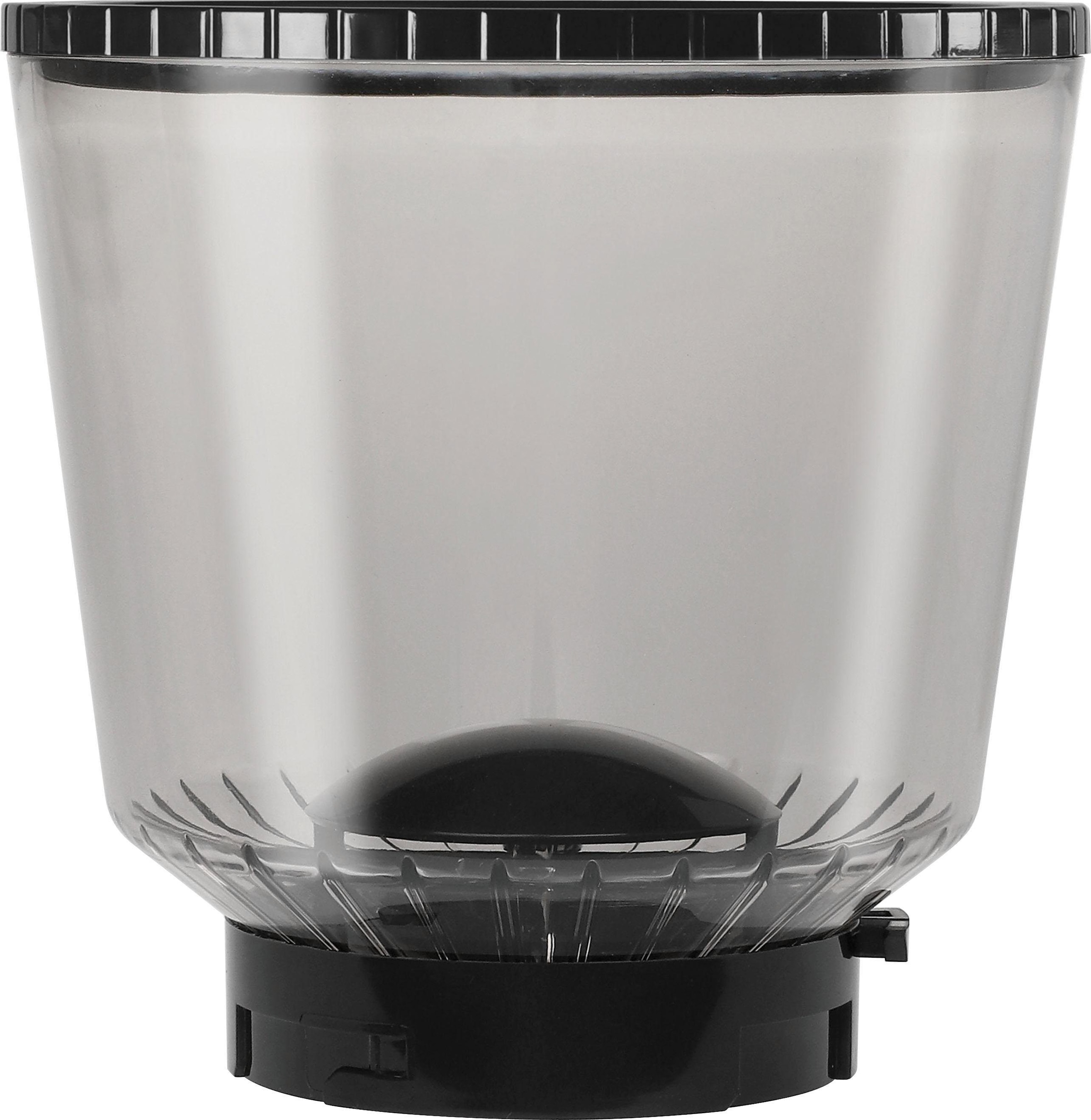 Melitta Kaffeemühle »Calibra 1027-01 schwarz-Edelstahl«, 160 W, Kegelmahlwerk, 375 g Bohnenbehälter