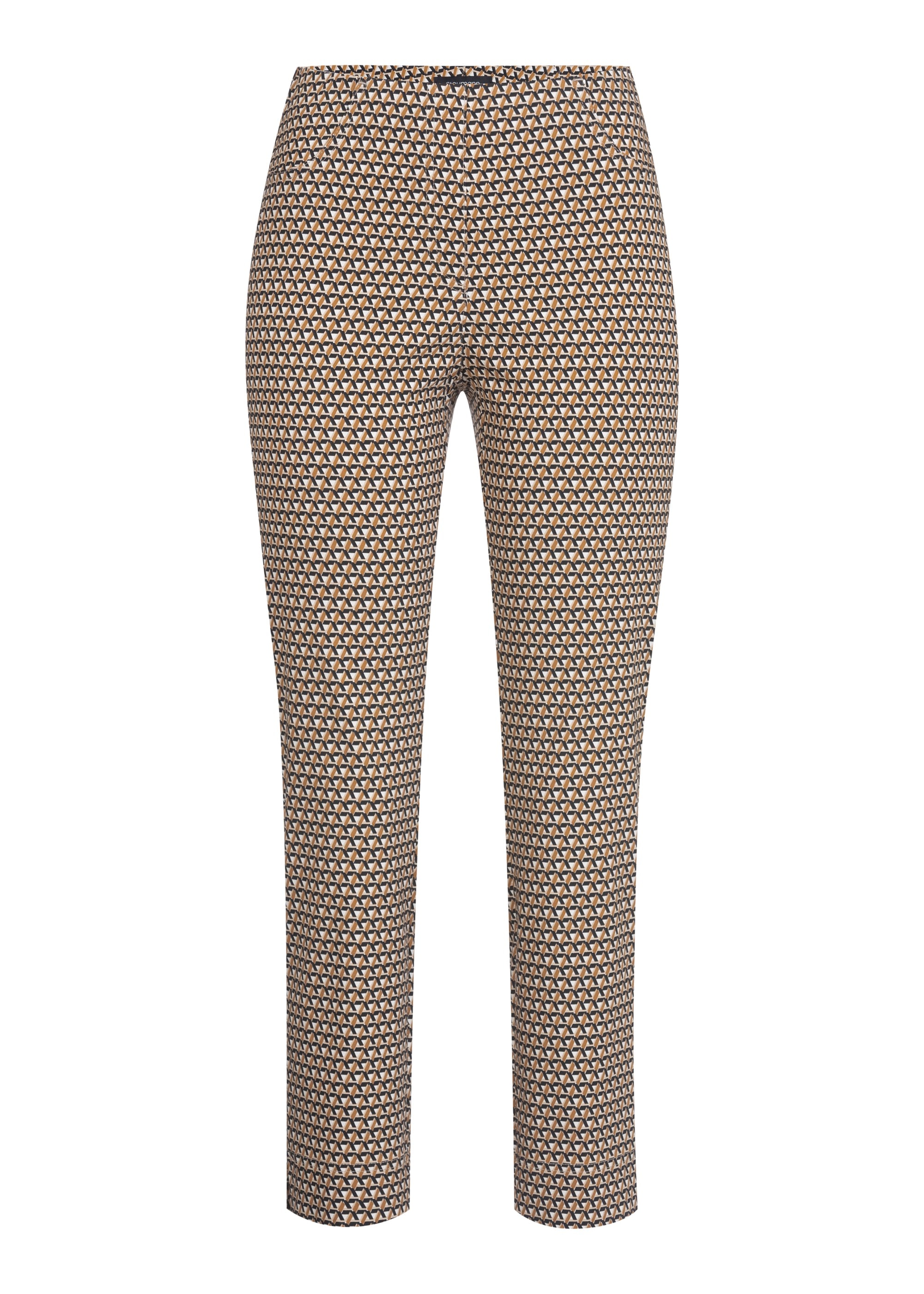 Stehmann 3/4-Hose, mit Minial-Muster