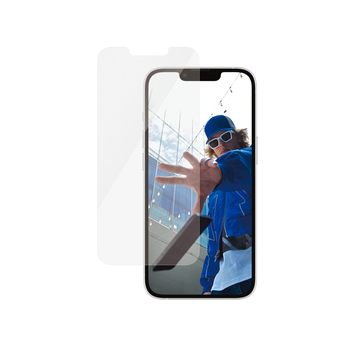 CARE by PanzerGlass Displayschutzglas »Classic Fit Screen Protection«, für Apple iPhone 16e, Displayschutzfolie, Schutzfolie, Bildschirmschutz, kratz- & stoßfest