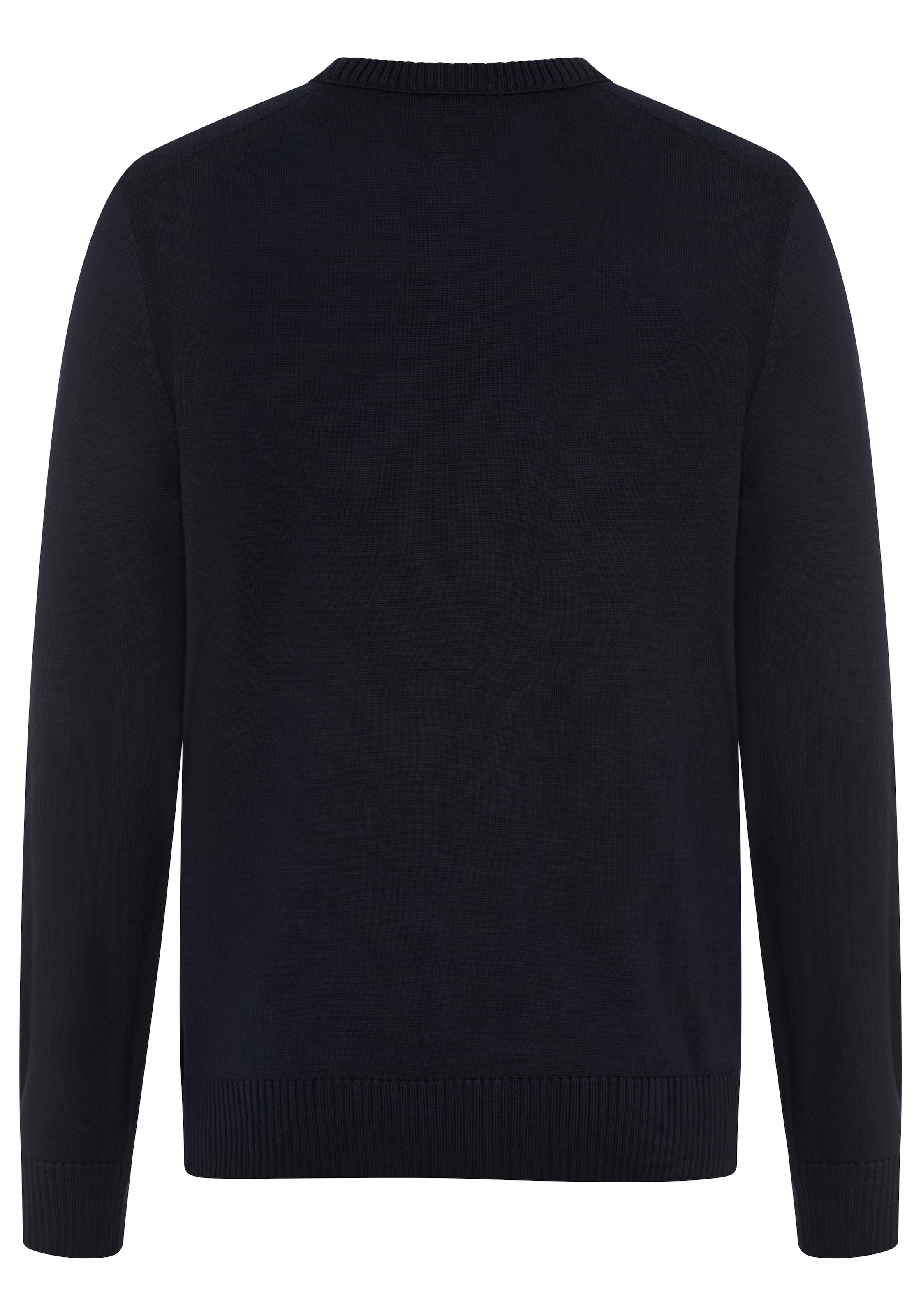 BOSS ORANGE Strickpullover »Avac« mit Schurwolle, Regular Fit, gesticktes Logo